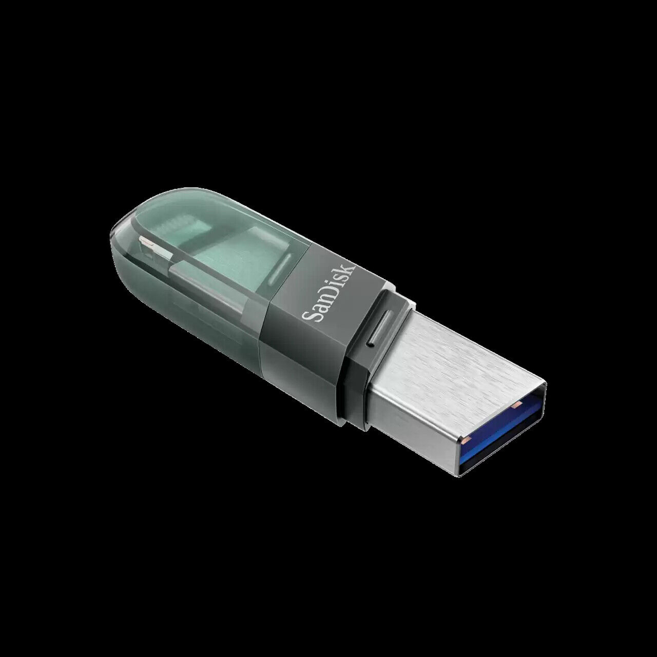 SanDisk 32GB iXpand Flash Drive Flip, Sea Green - SDIX90N-032G-GN6NN