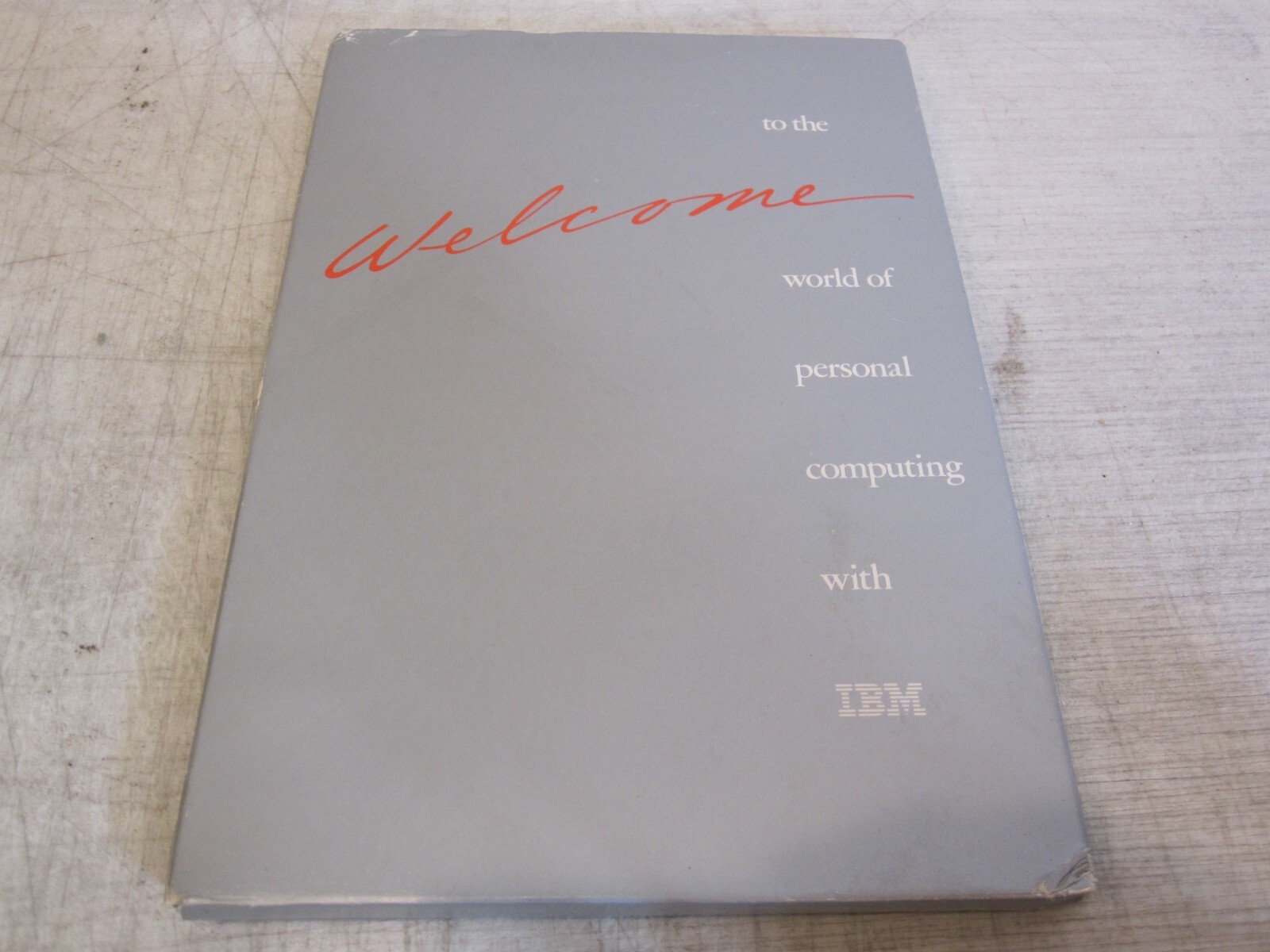Very Rare WELCOME TO COMPUTING with IBM Brochure Set AT/XT/8088/Software etc
