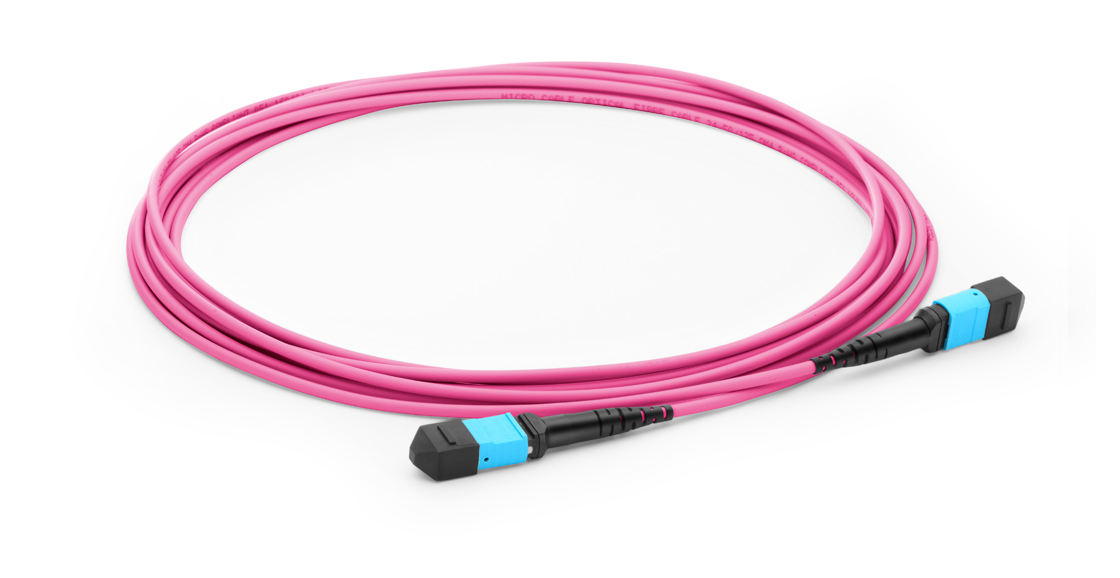 1.5m (5ft) MTP Female 12 Fibers Type B Plenum (OFNP) OM4 50/125 Multimode -86546