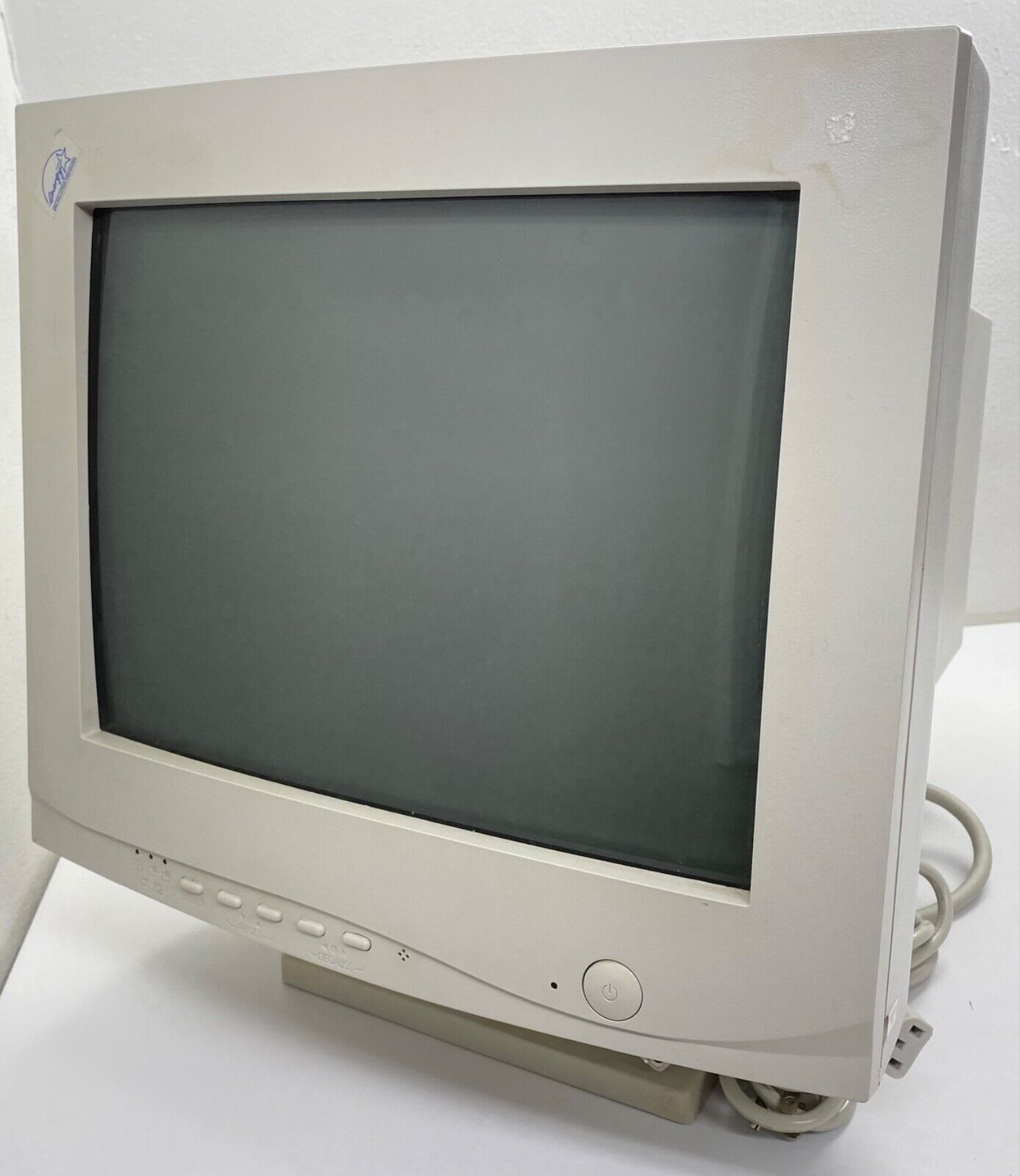 Vintage EMC Multisystems SA-560 15” CRT CPU Color Monitor Retro Gaming READ