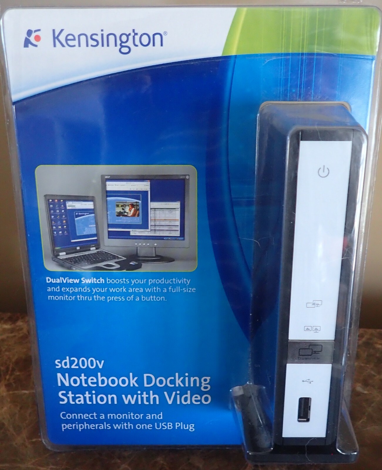 NEW SEALED Kensington sd200v Notebook Docking Station
