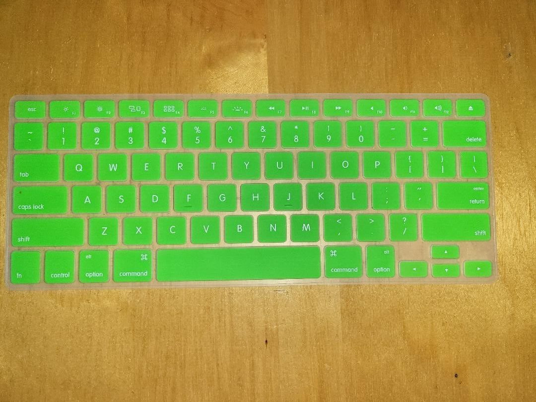 Thin Silicone Keyboard Cover Skin Macbook Air, pro, HP laptop STANDARD FAST SHIP