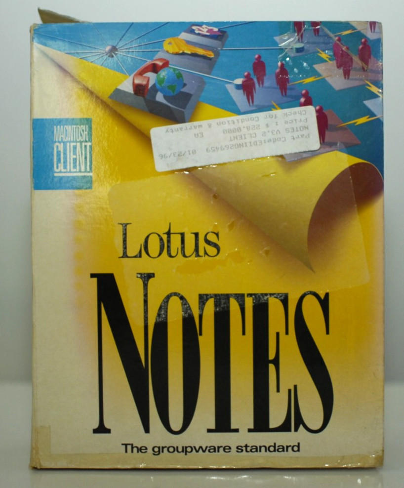 Lotus Notes Express Client 3.2 for Macintosh Boxed Vintage Software