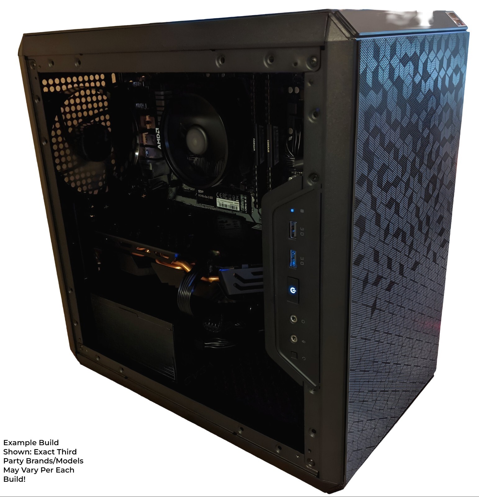 Stock Trading Computer Gaming PC 4 Monitor Ready AMD RYZEN 9 32GB RAM 1TB SSD M2