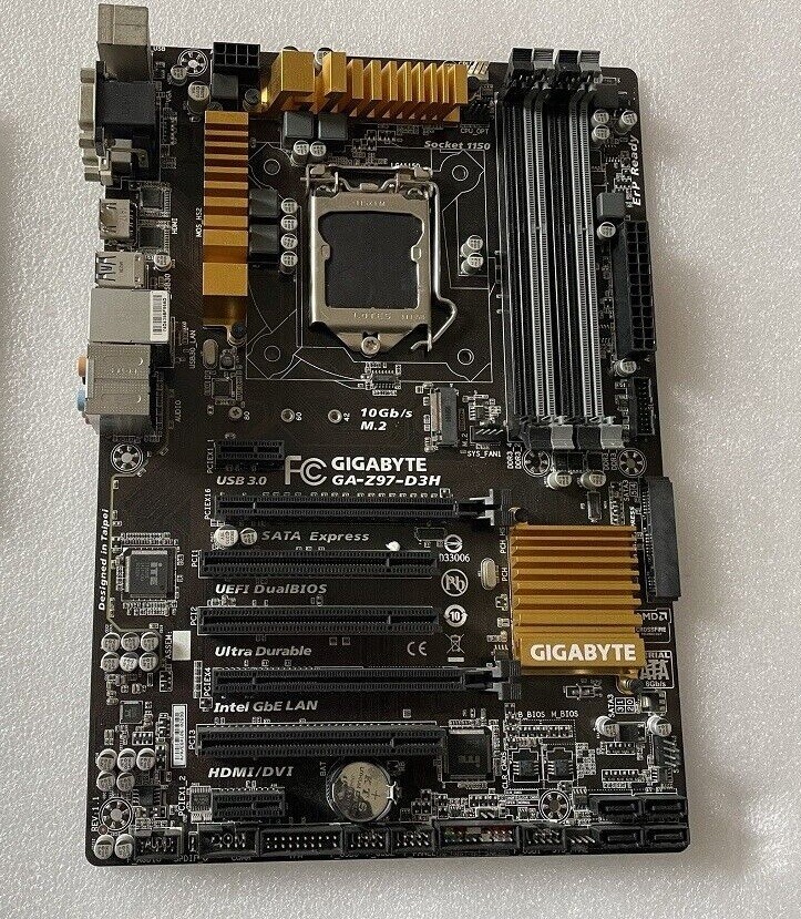 For GigaByte GA-Z97-D3H LGA1150 Desktop Motherboard Intel Z97 ATX System board
