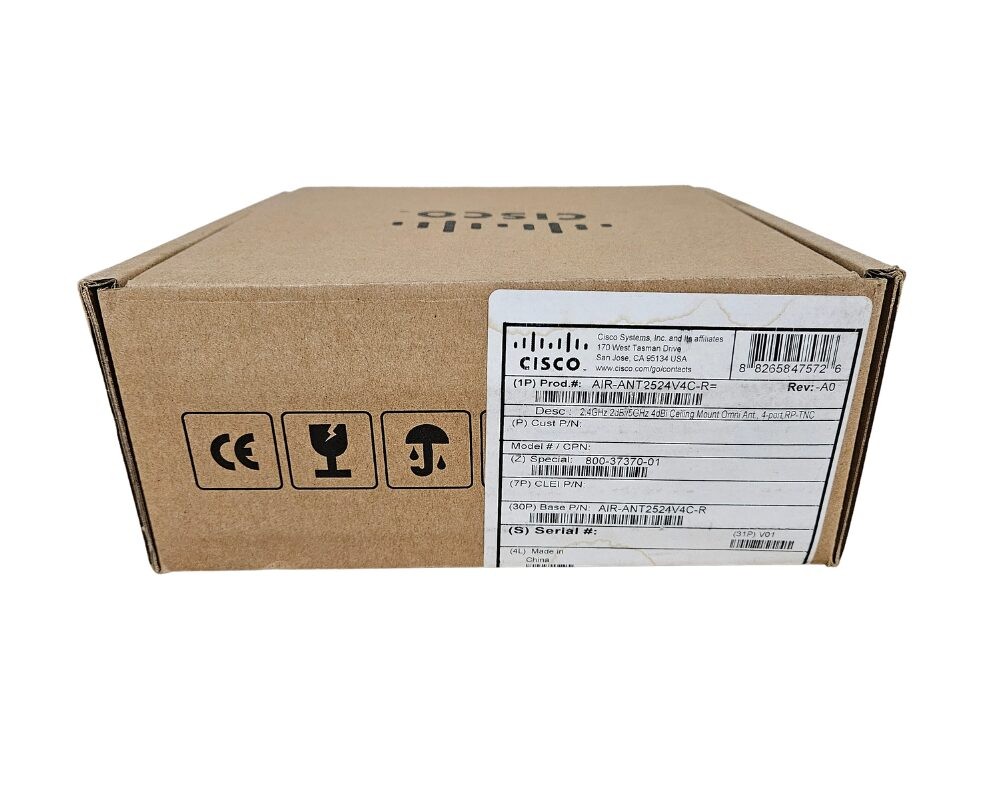 Cisco AIR-ANT2524V4C-R Aironet Dual Band Omni Ceiling Antenna