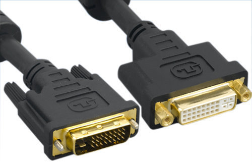 6-15FT DVI-D Digital Dual Link 24+1 Male to Female M/F Extension Cable Cord HDTV