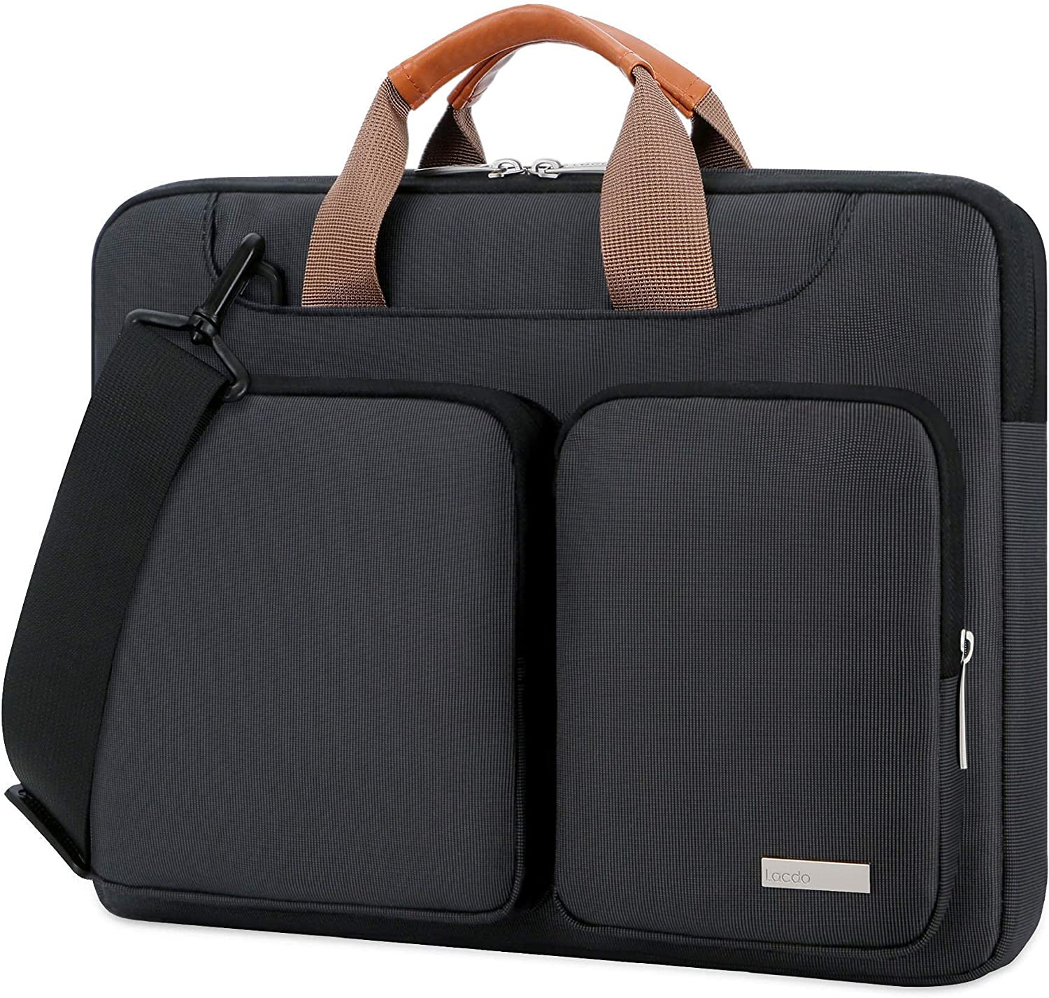 360° Protective Laptop Shoulder Bag, 15-15.6 Inch Laptop Sleeve Case for Acer HP