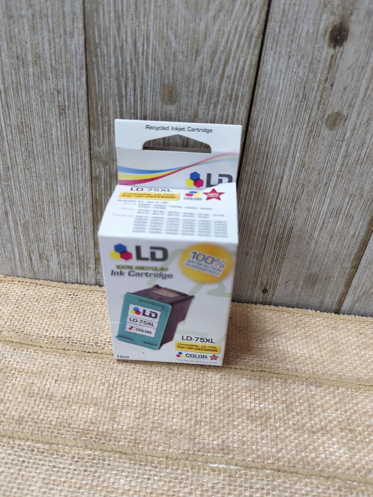 HP CB338WN LD-75XL Color Ink Cartridge