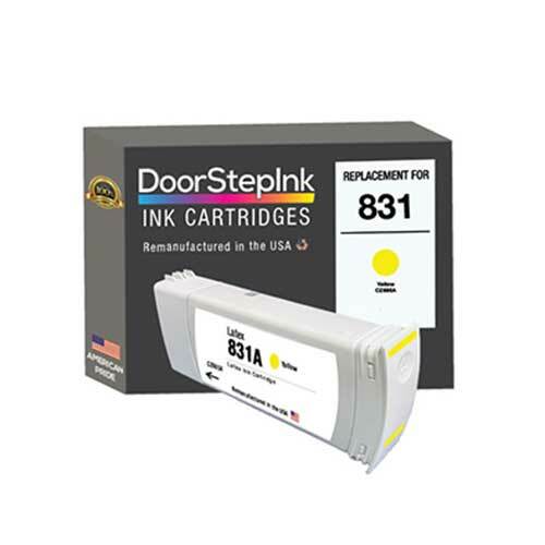 DoorStepInk Compatible Ink Cartridges For HP 831 Yellow CZ685A-USA