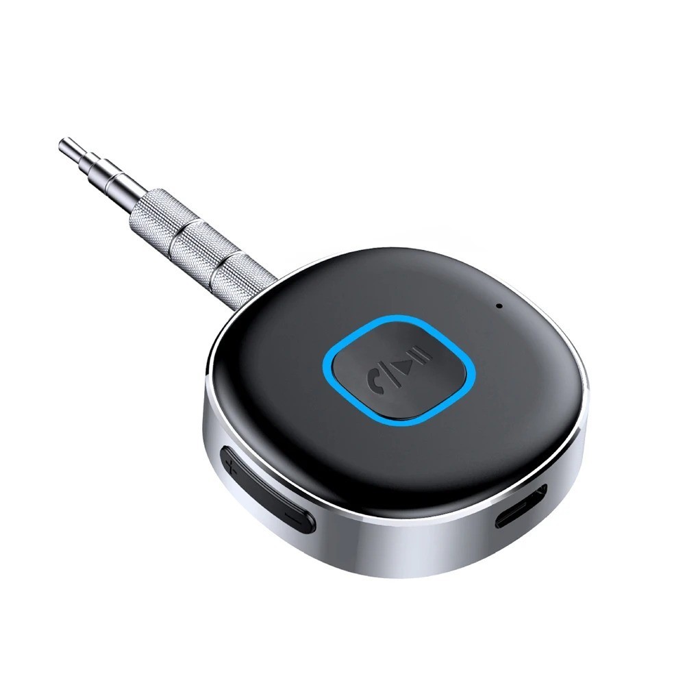 Portable 3.5mm Aux Car Adapter Bluetooth Wireless Audio Receiver Car/Home Stereo