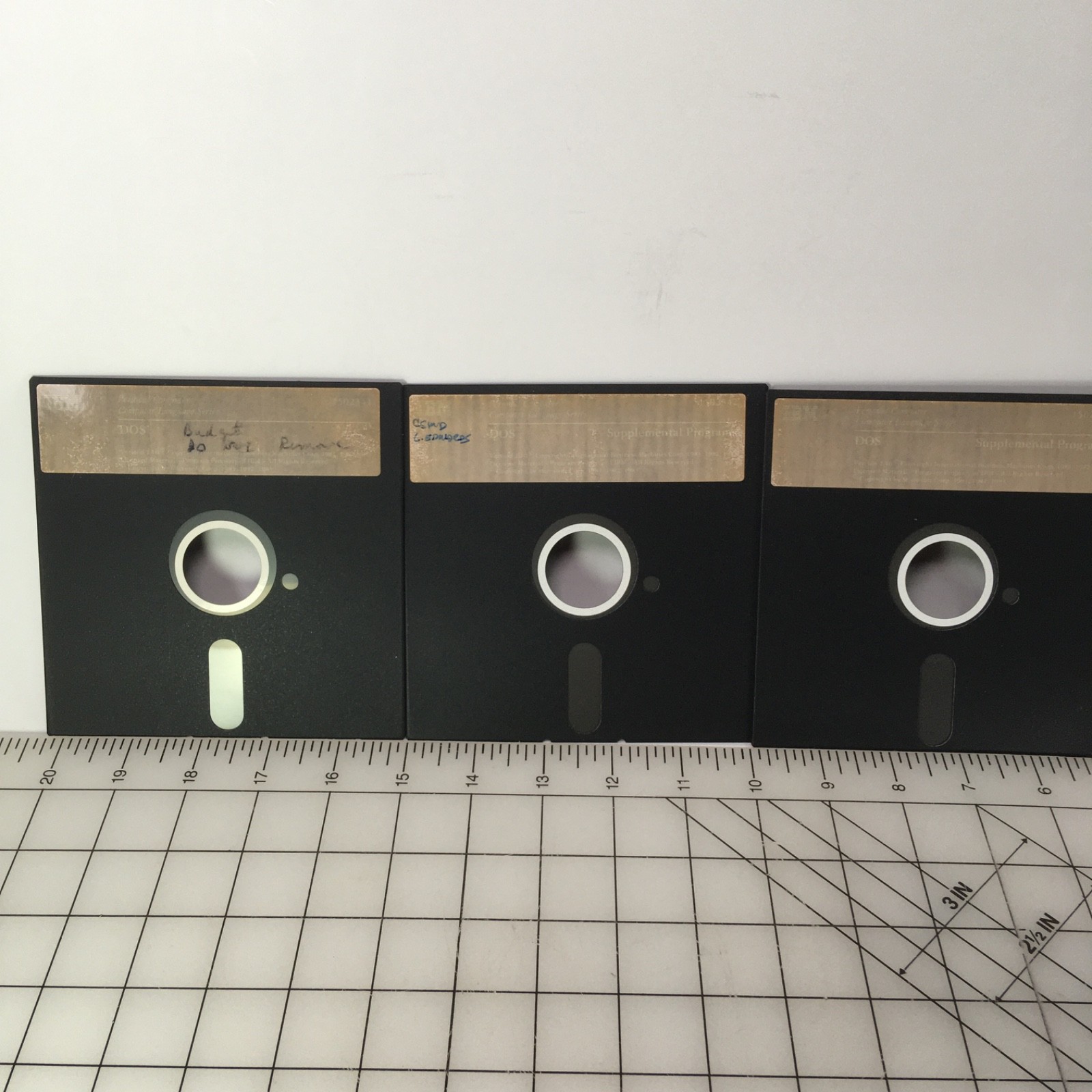IBM DOS 2.1 1502341 and 1502342 Personal Computer Language Series Floppy Disk