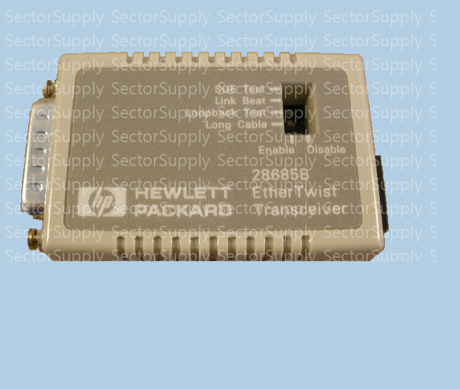HP-28685B HEWLETT-PACKARD HP ETHERTWIST NET TRCVR TRANSCEIVER XCDYAC2 28685B