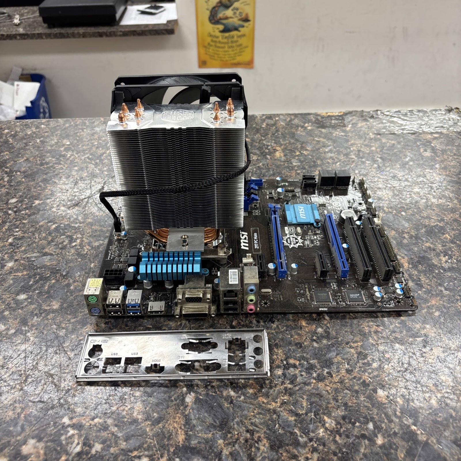 MSI Z97 PC Mate Motherboard LGA1150 ATX Motherboard Intel Core i5-4690K 3.50Ghz