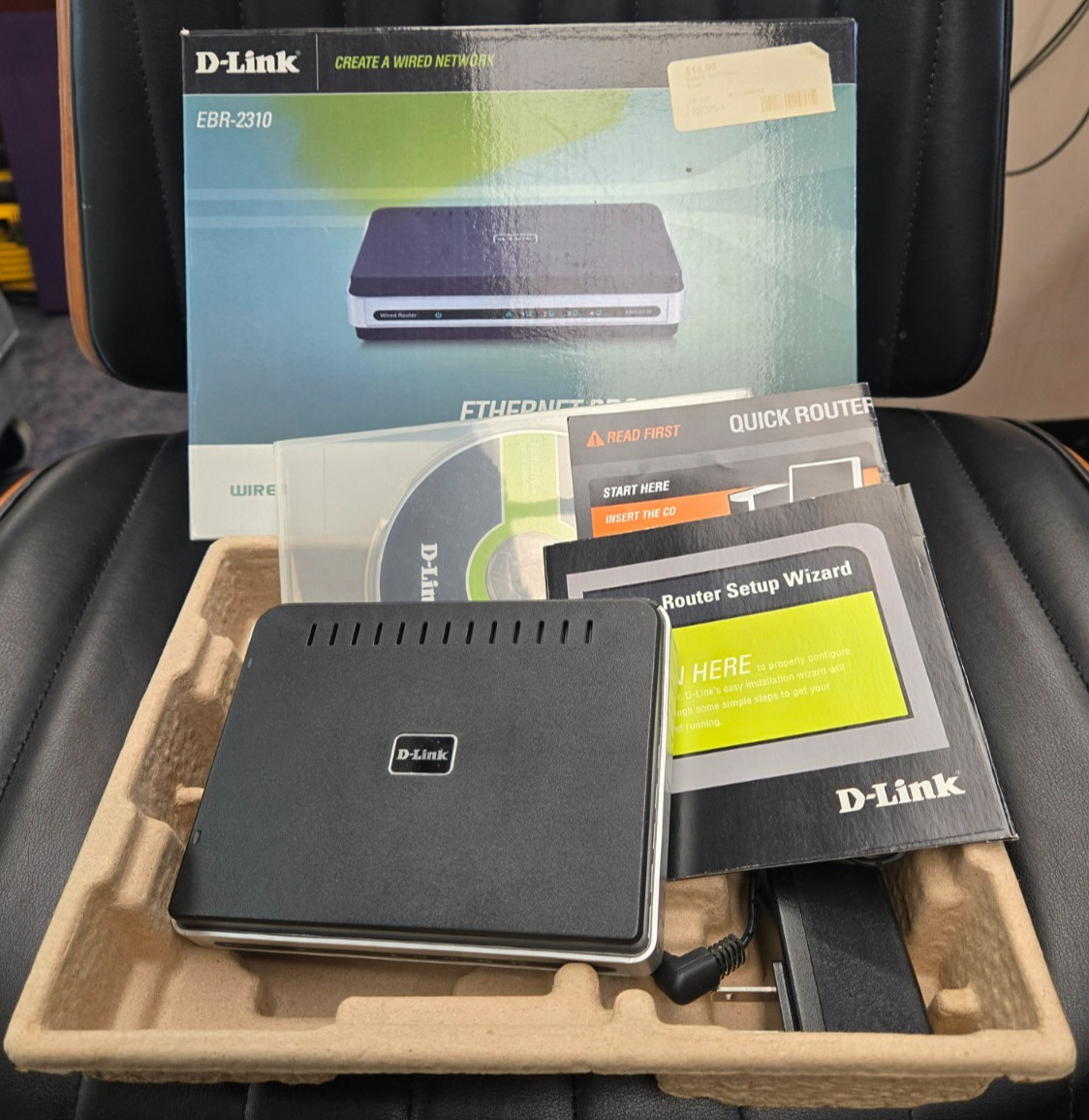 D-Link EBR-2310 4-Port 10/100 Wired Router