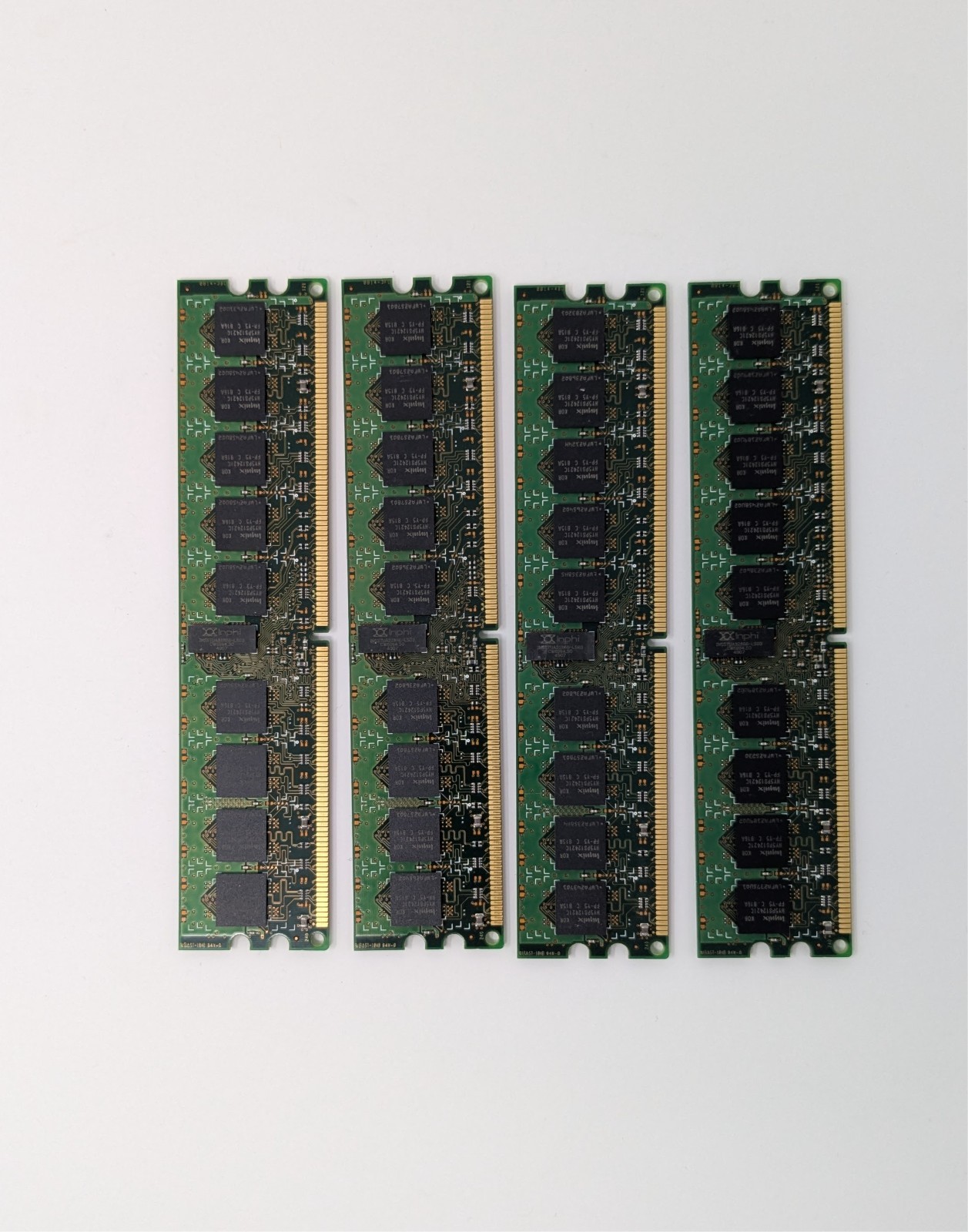 HP 405475-051 Memory Module HYMP512P72CP4-Y5 4GB Kit (4x1GB) PC2-5300P