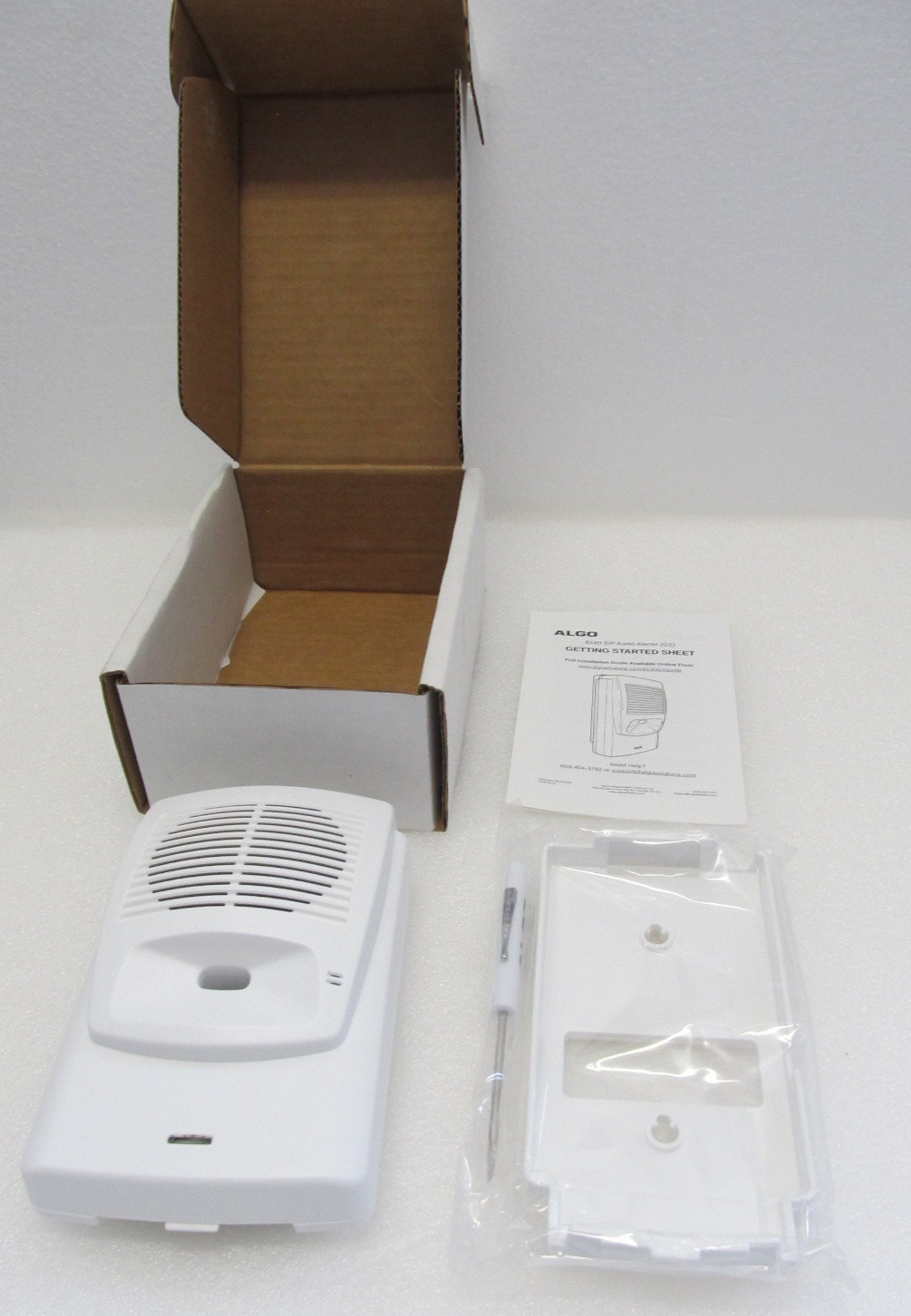 ALGO 8180 IP Paging and SIP Loud Ringer Audio Alerter G2 NEW