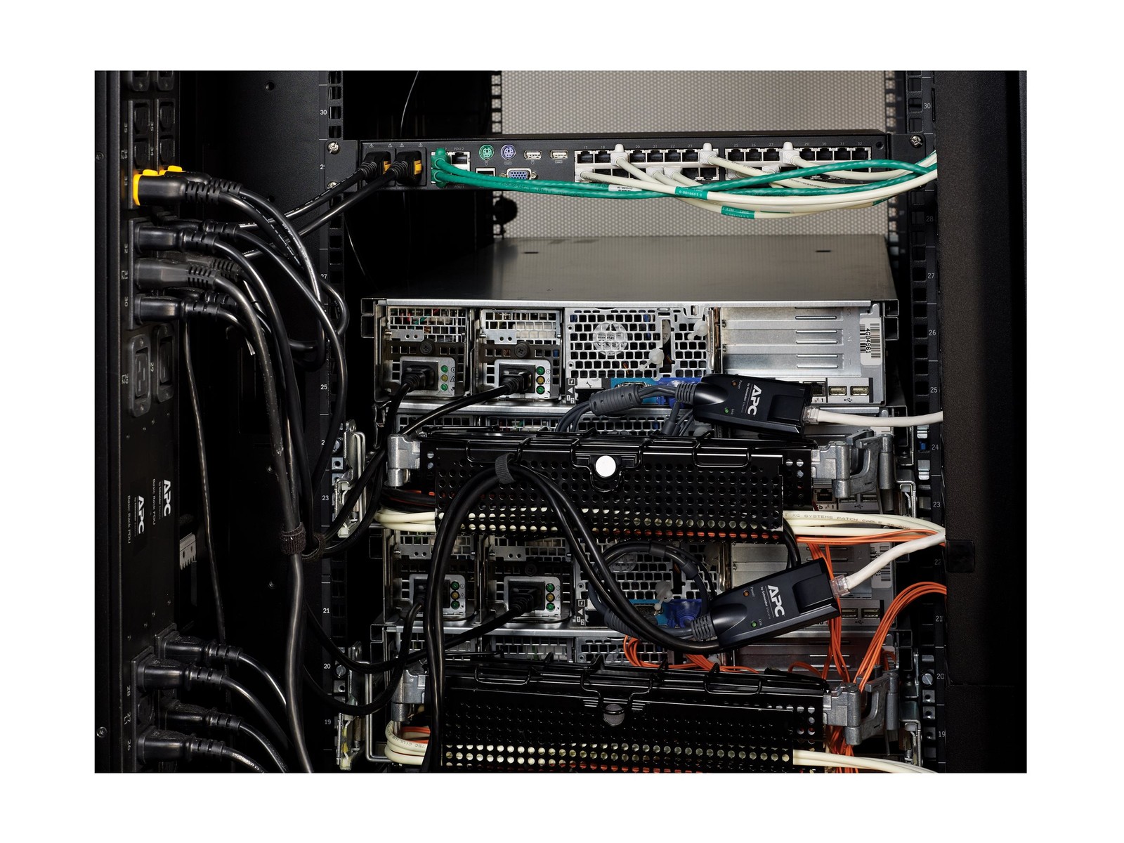 APC KVM USB Server Module with Virtual m Kvm switch USB D-sub 15pin. KVM-USBVM