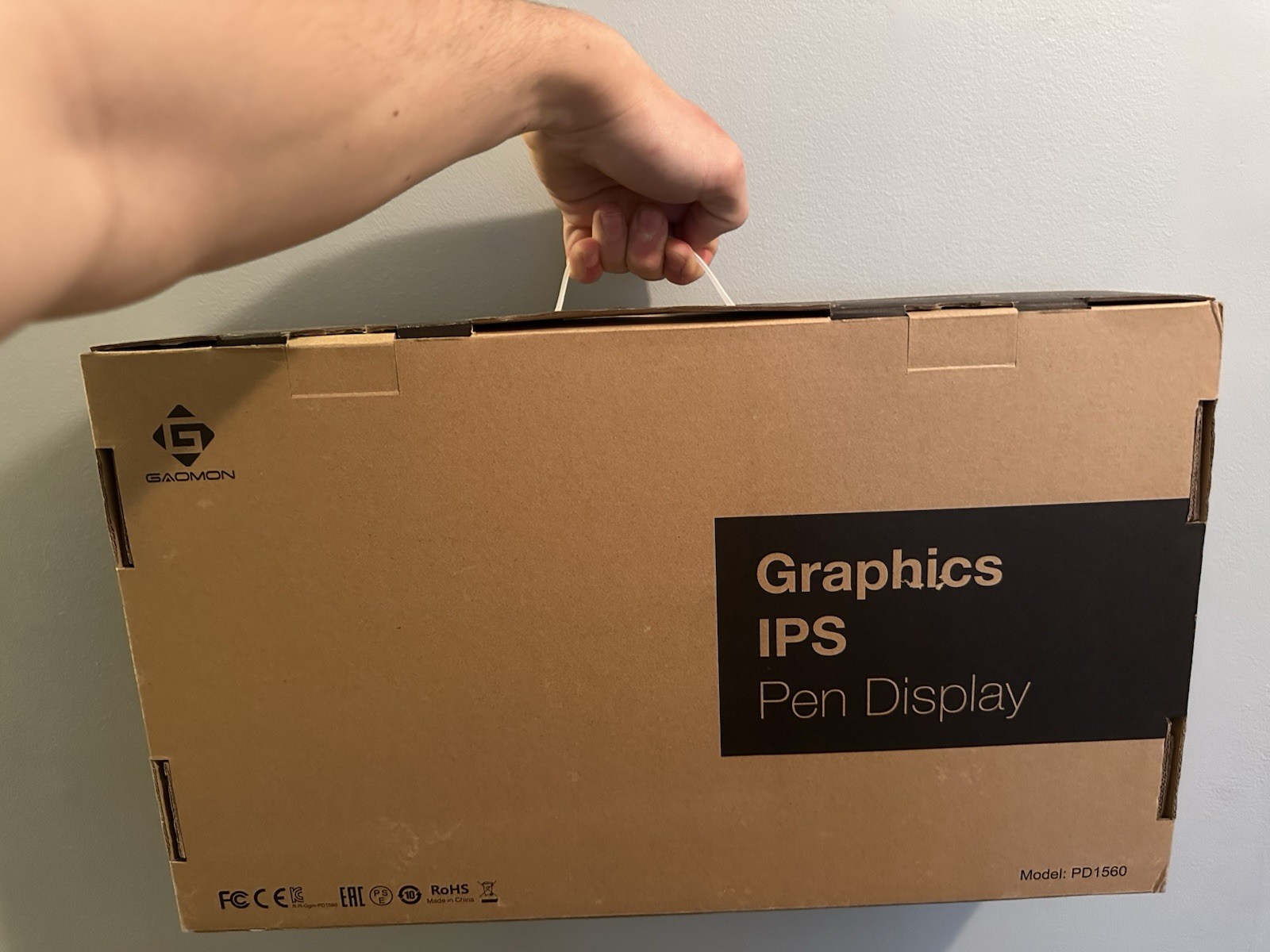 GAOMON PD1560 Graphics Tablet IPS Pen Display Drawing Monitor Model PD1560