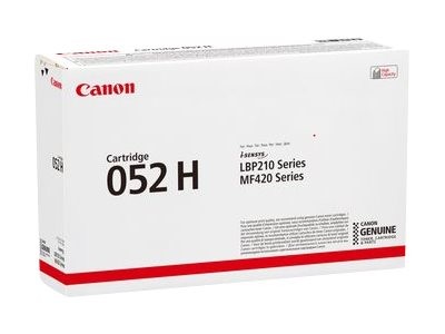 Canon 052 H Original Black Toner Cartridges Original Black Toner Unit 2200C004