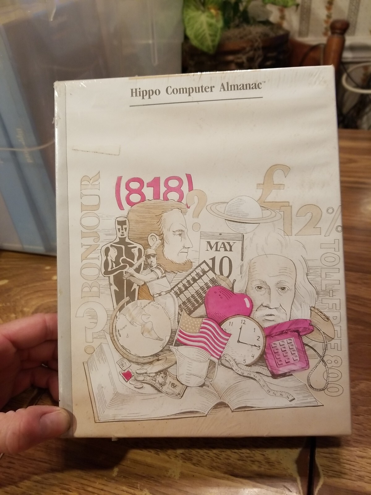 Hippo Computer Almanac and HippoBackgammon new sealed Atari ST Hippopotamus 1986