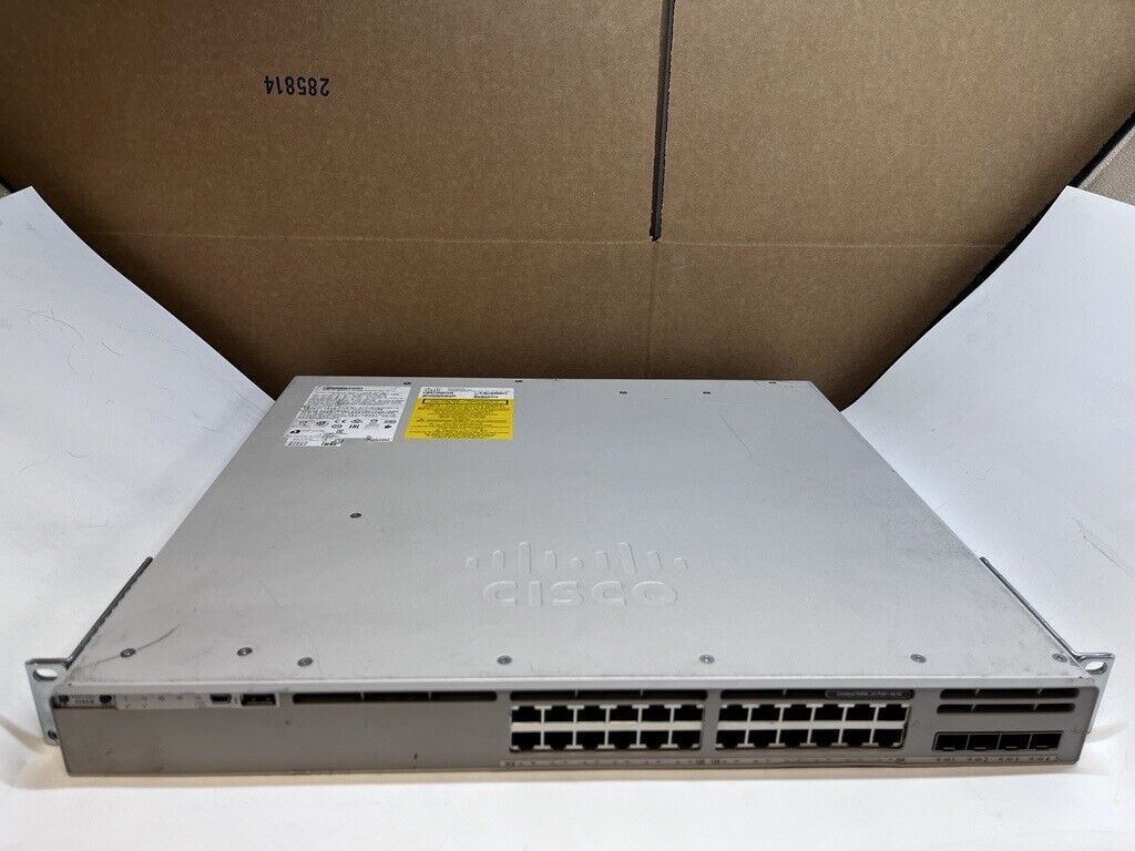 Cisco C9300L-24P-4G-A Catalyst 9300 24-Port PoE+ 4X1G uplinks