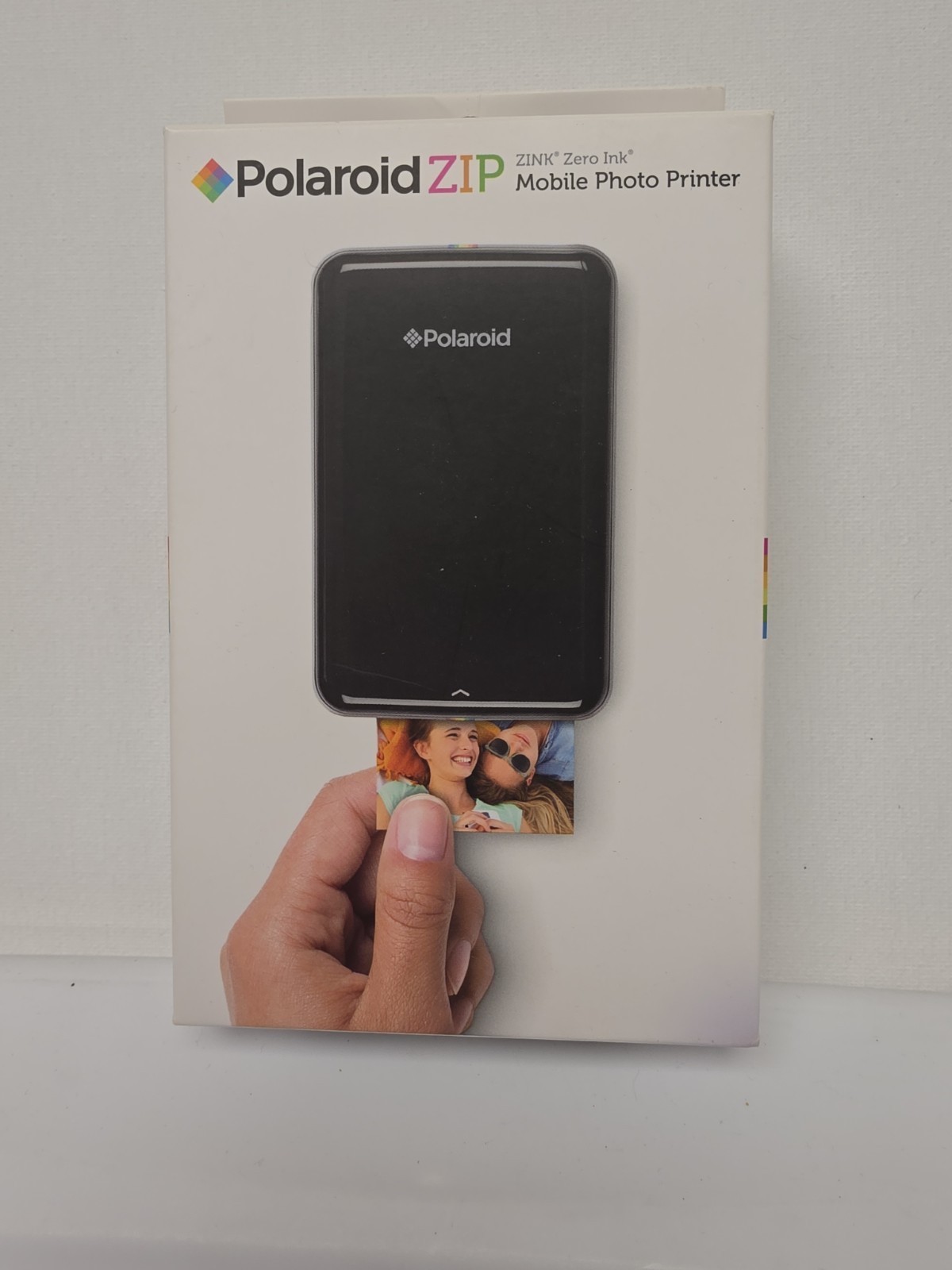 Polaroid ZIP Photo Mini Printer (Black) Zink Wireless Photo Printer 