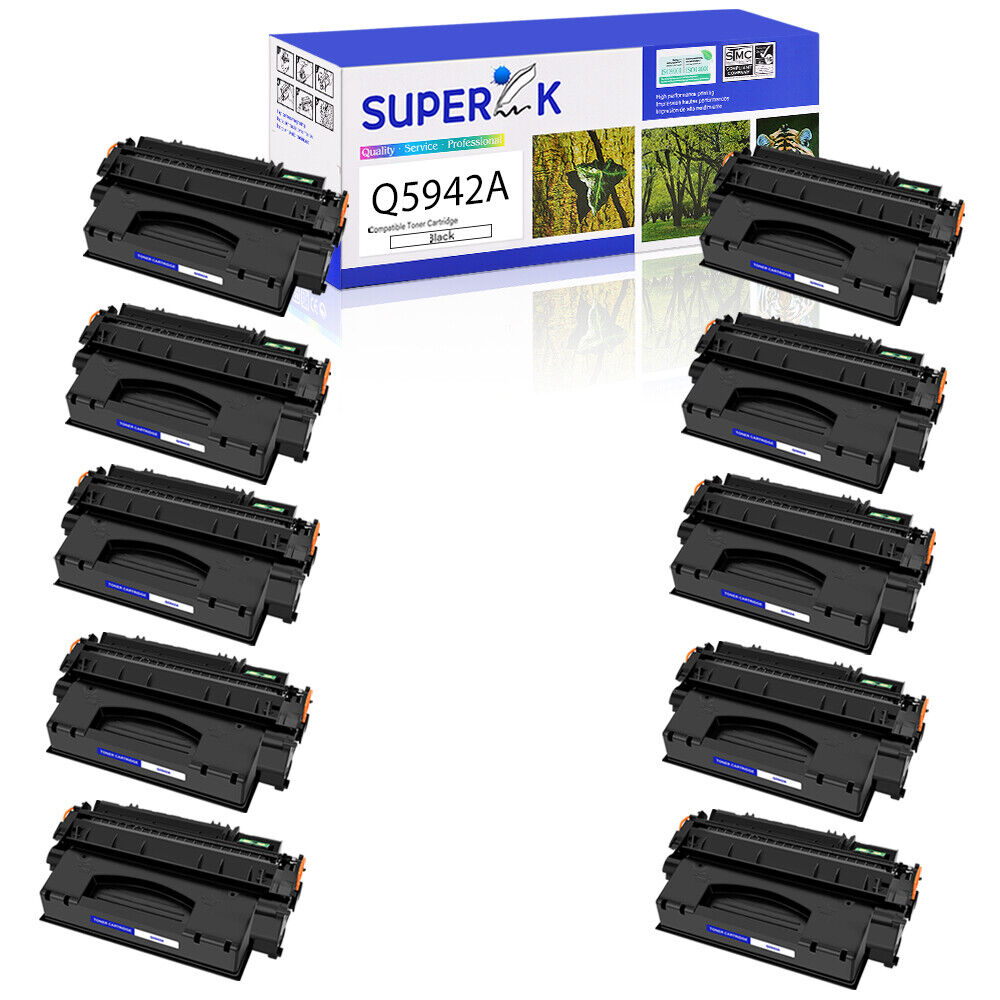 10PK Q5942A 42A Toner Cartridge for HP LaserJet 4250 4250dtn 4250dtnsl 4250n