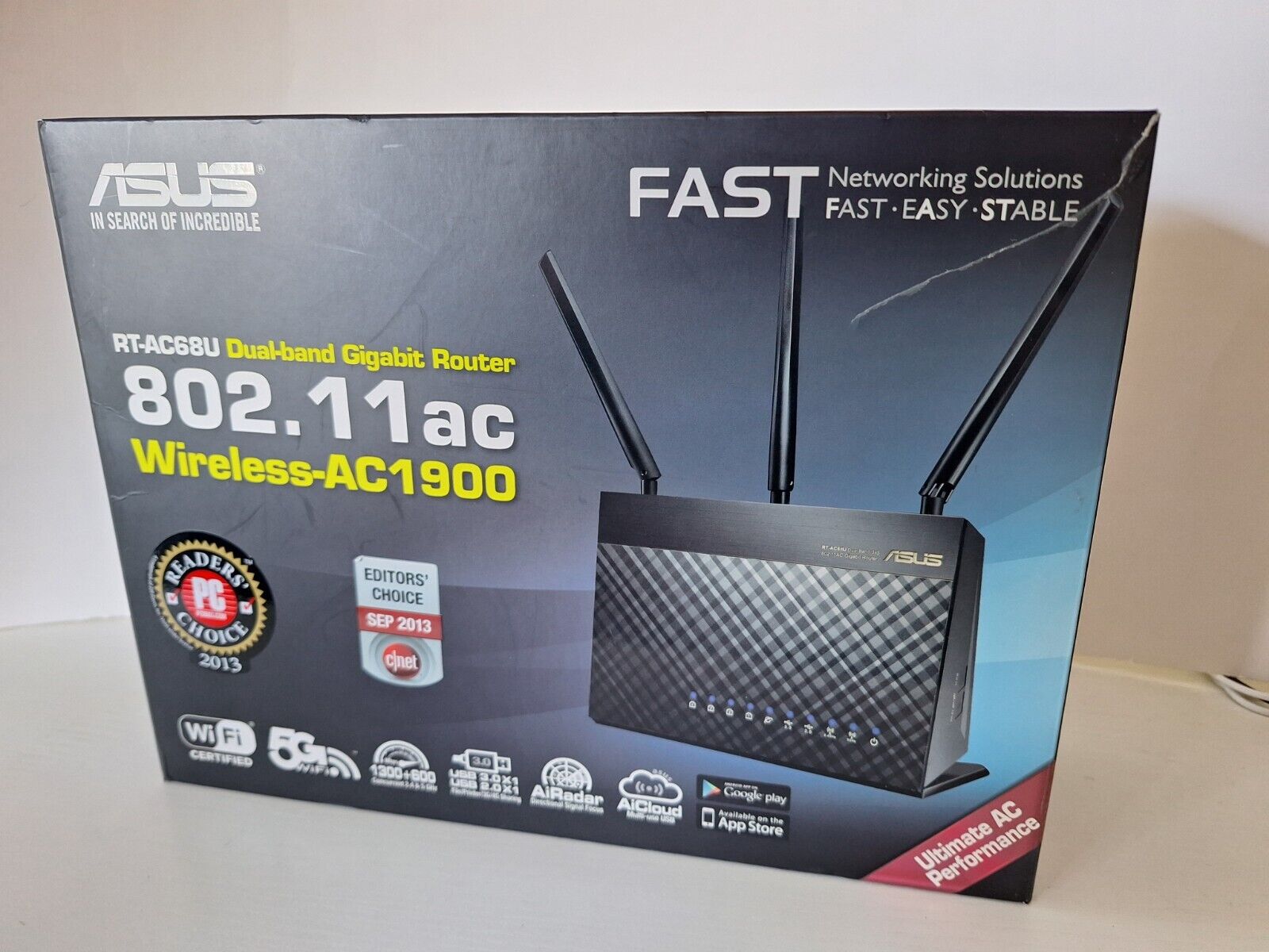Asus RT-AC68U Wi-Fi 5 IEEE 802.11ac Ethernet Wireless Router Tested