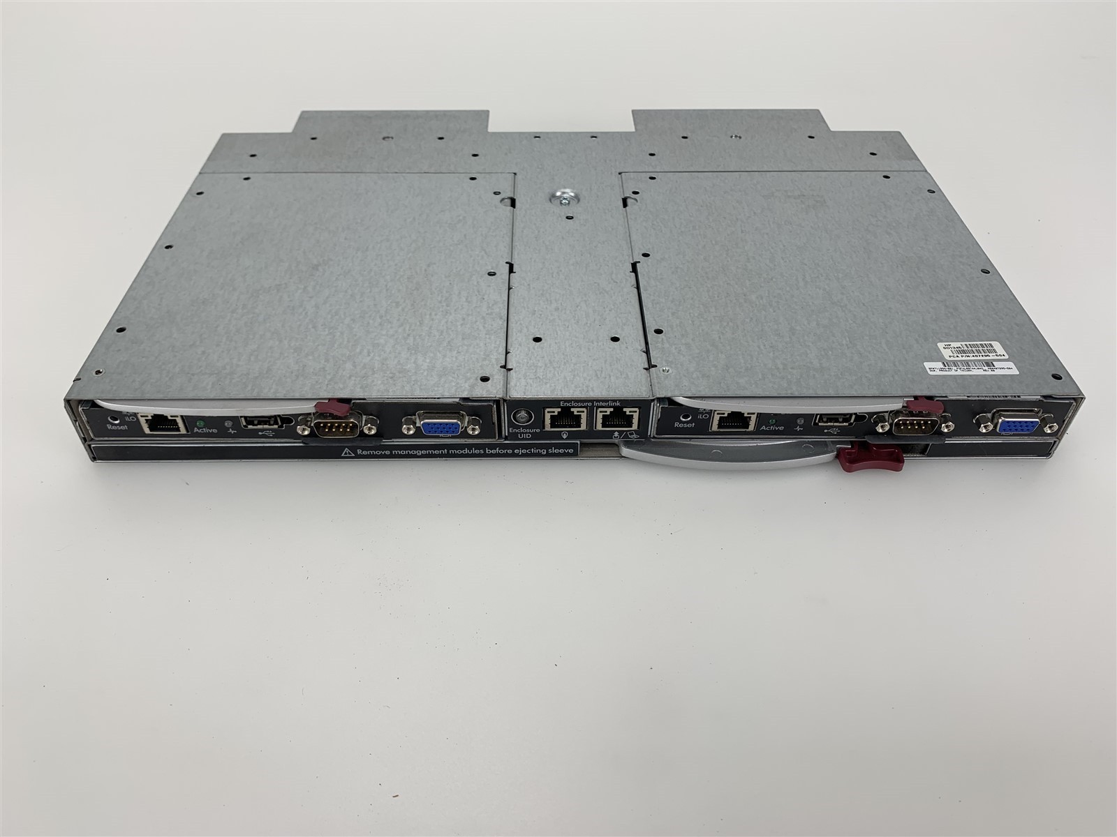 HP 407295-504 BLC7000 Administrator Onboard Sleeve 2x Admin Module 459526-504