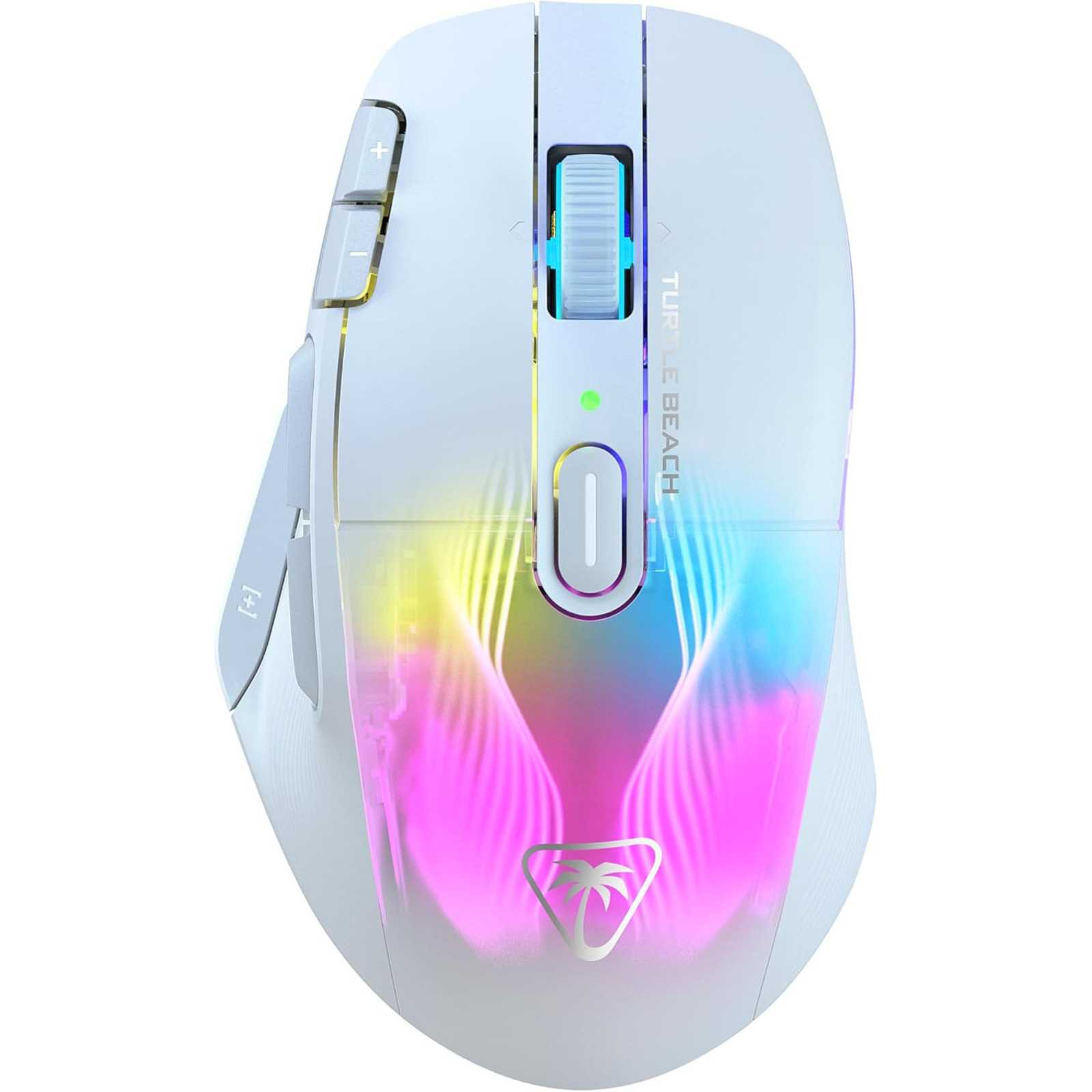 Turtle Beach Kone XP Air Wireless RGB Gaming Mouse 19K DPI 100Hr Battery, White