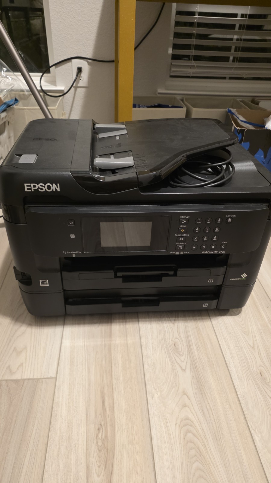 Epson Workforce WF-7720 All-In-One Inkjet Printer With Extra Ink Sealed 