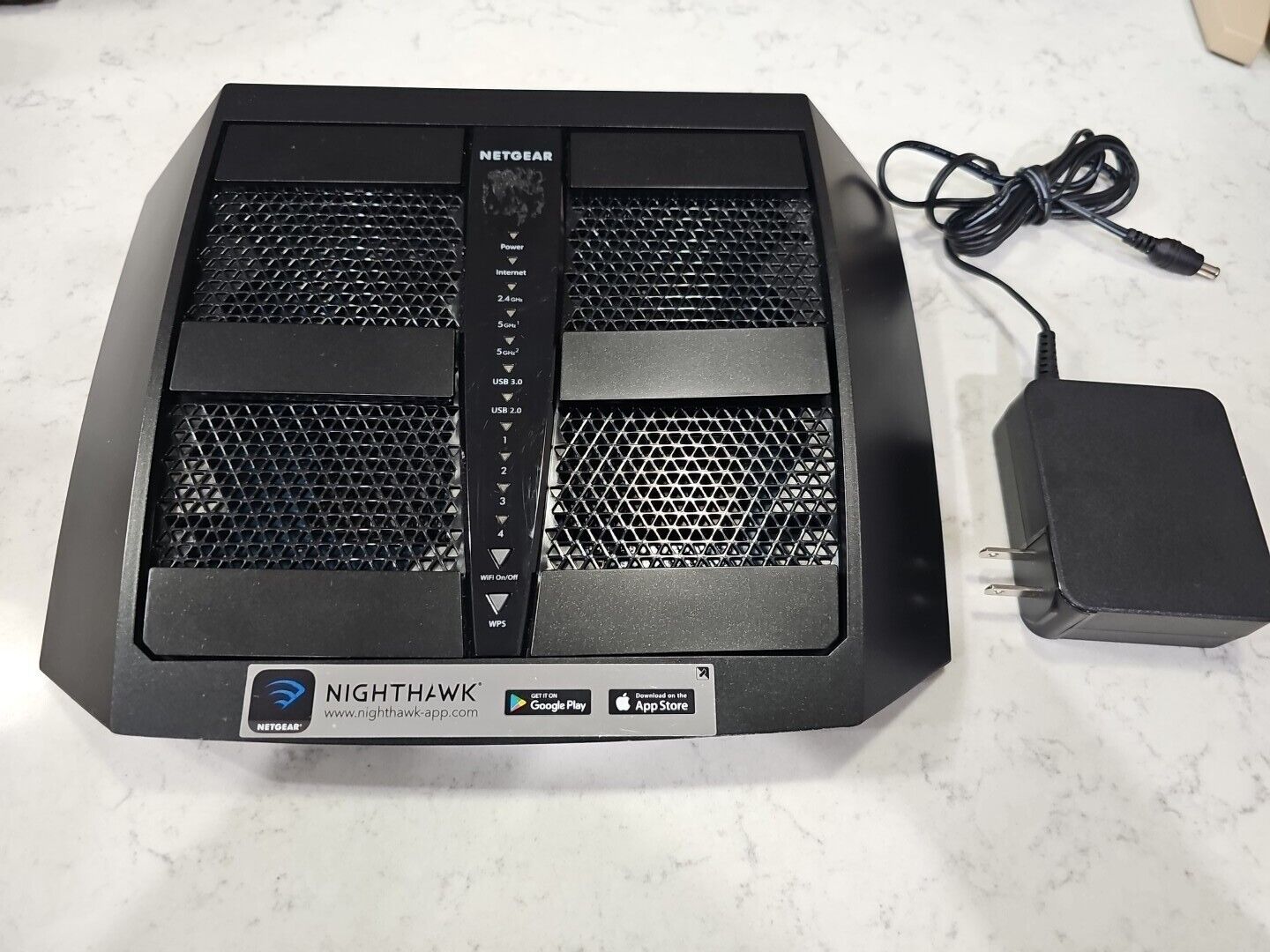 Netgear R8000 Nighthawk X6S AC3200 Tri-Band WiFi Router - Black 