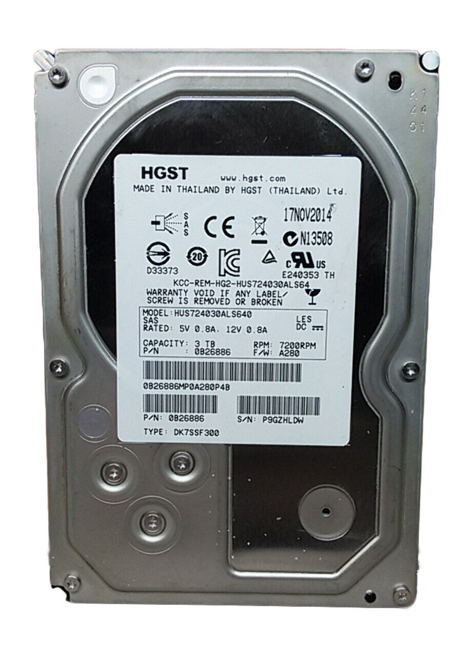 HGST HUS724030ALS640 (0B26886) 3TB 3.5
