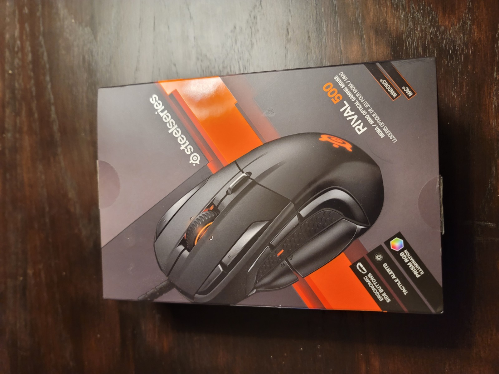 SteelSeries rival 500 optic mouse - Original in Box -  