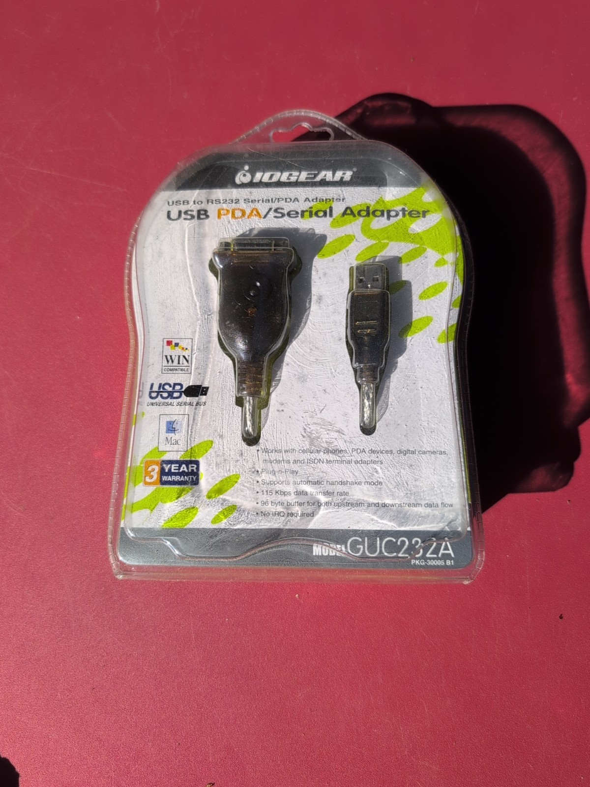 IOGEAR USB PDA/SERIAL ADAPTER (GUC232A)