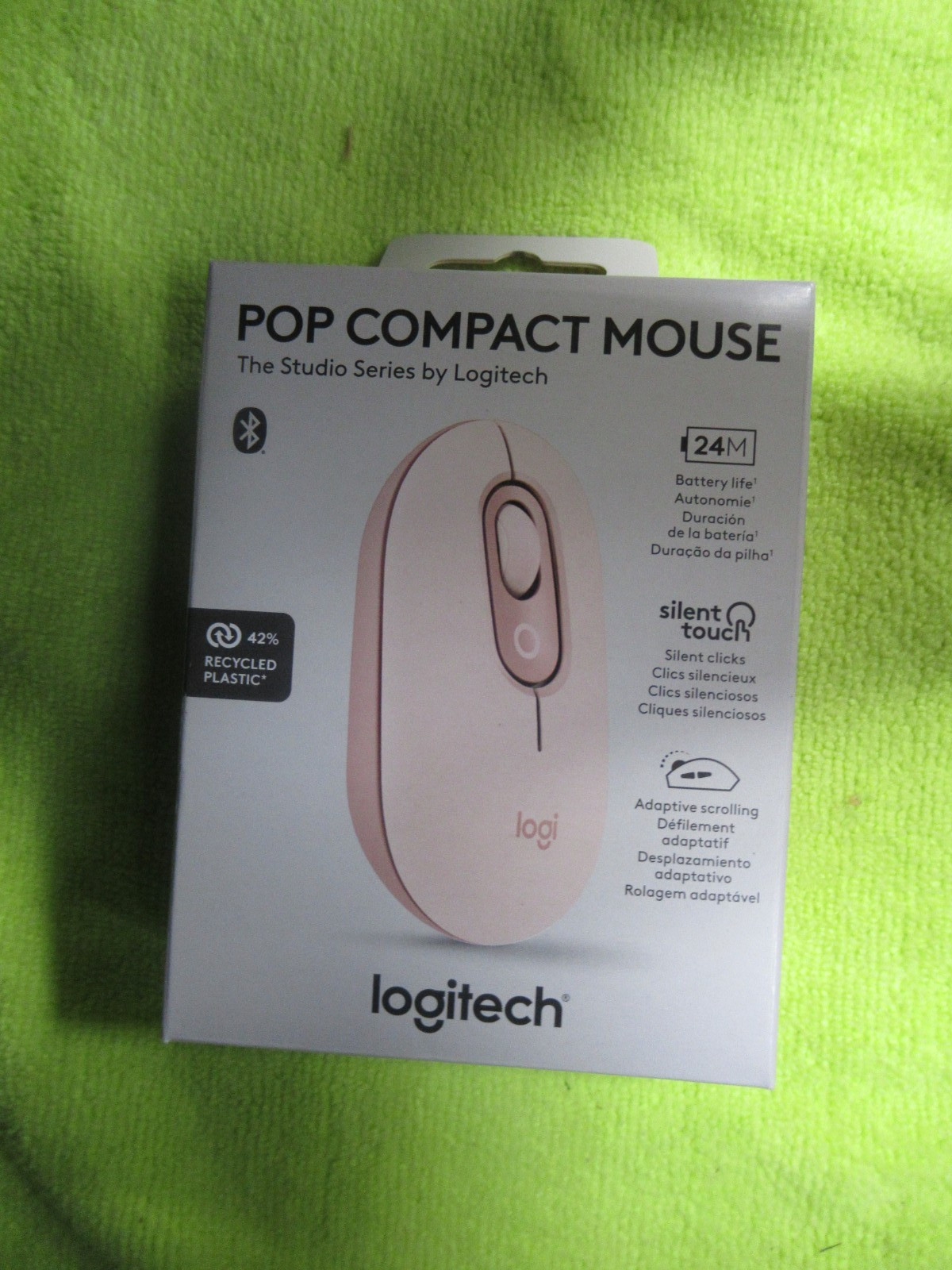 Logitech POP Compact Mouse Rose BRAND NEW 