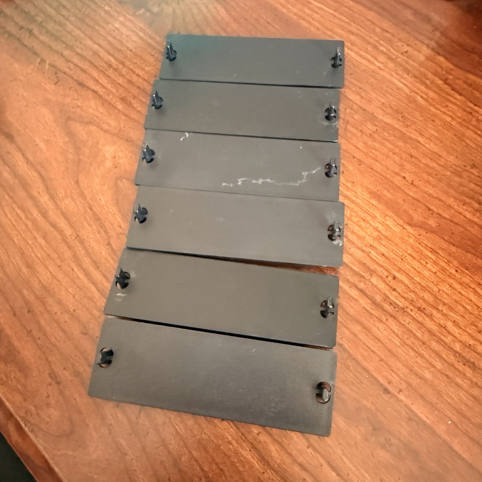 *new* LOT OF 6 OPENED FAPB Panduit Pan-net Fiber Optic Adapter Blank Panel