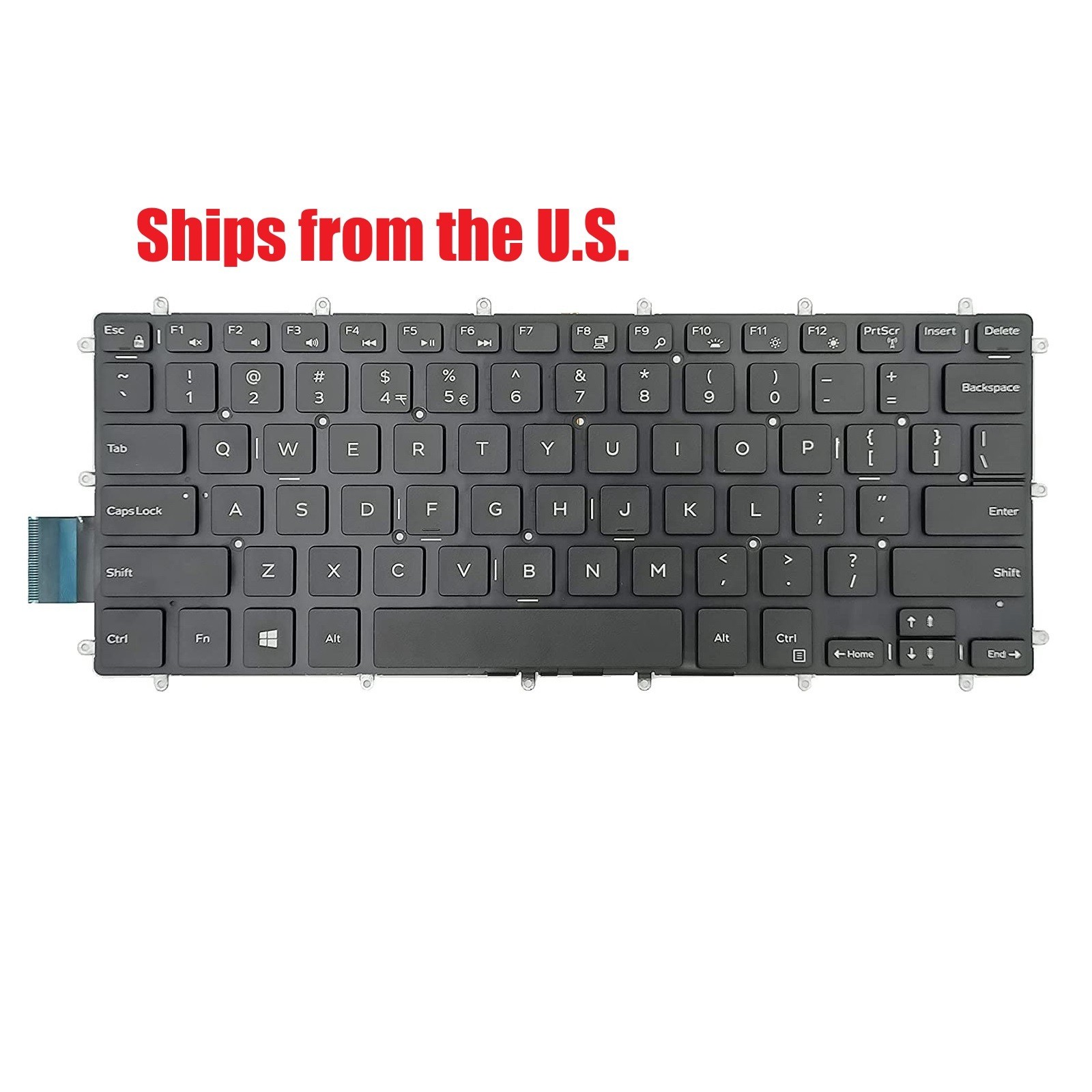 For Dell Vostro 5370 US Keyboard New Original Backlit