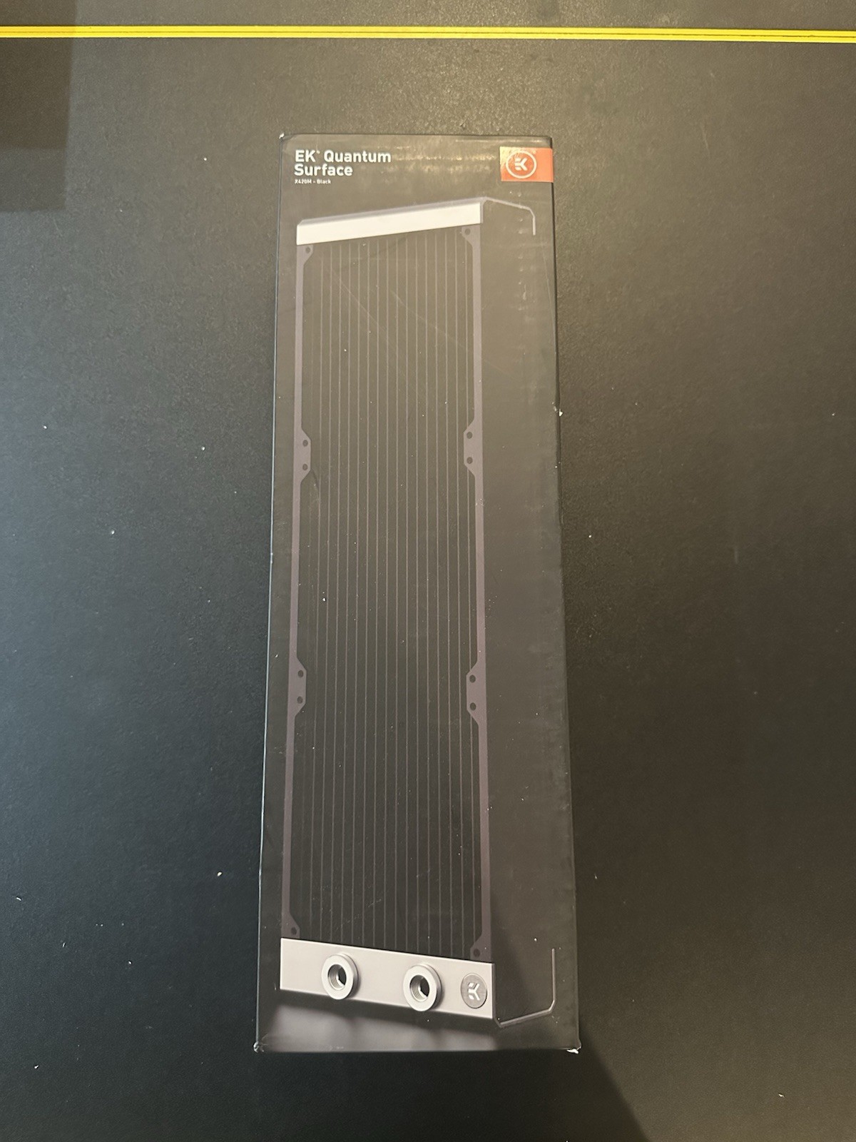 EKWB EK-Quantum Surface X420M 420mm Multiport PC Liquid Cooling Radiator Black