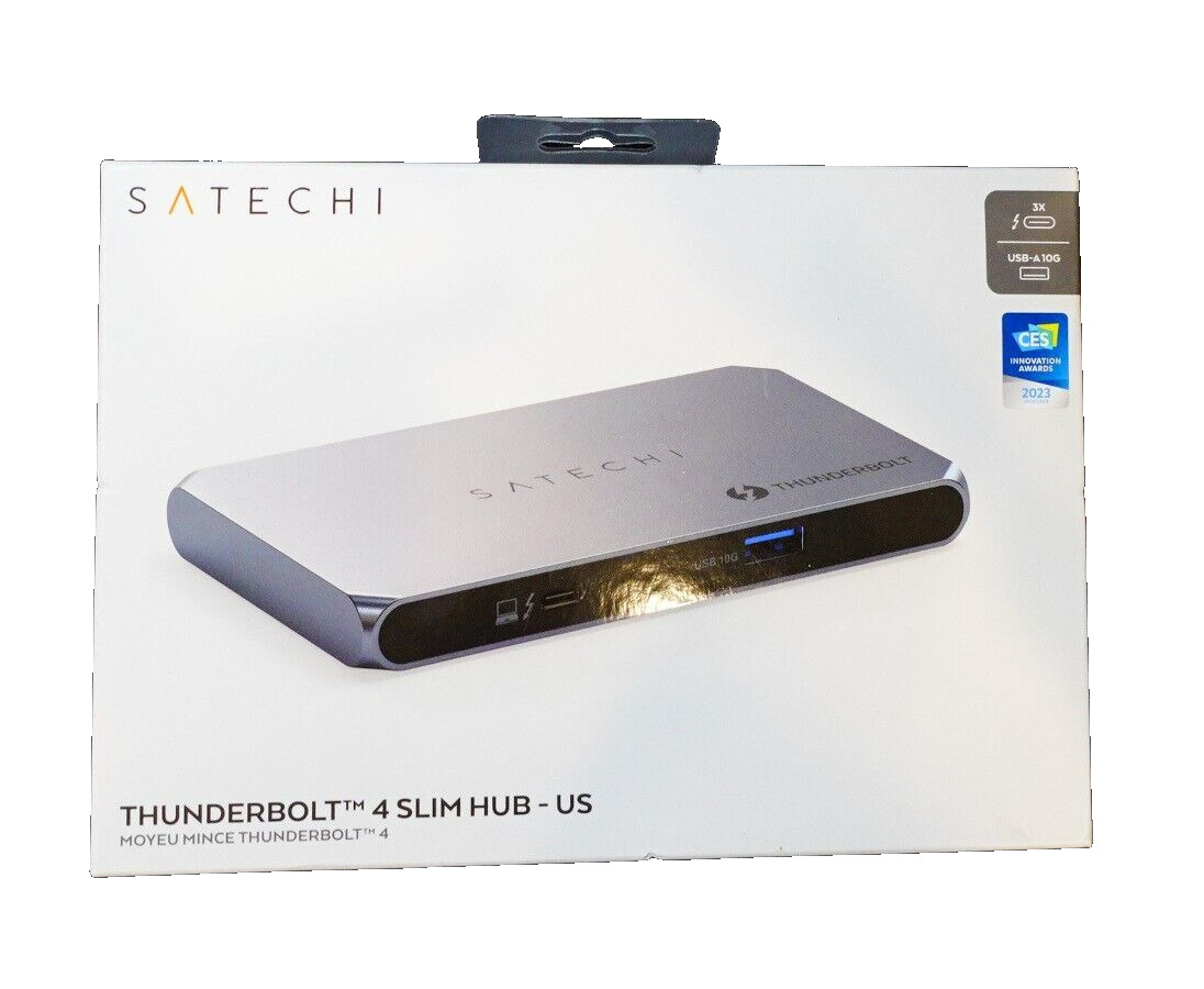 Satechi Thunderbolt 4 Slim Hub - ST-T4SHM