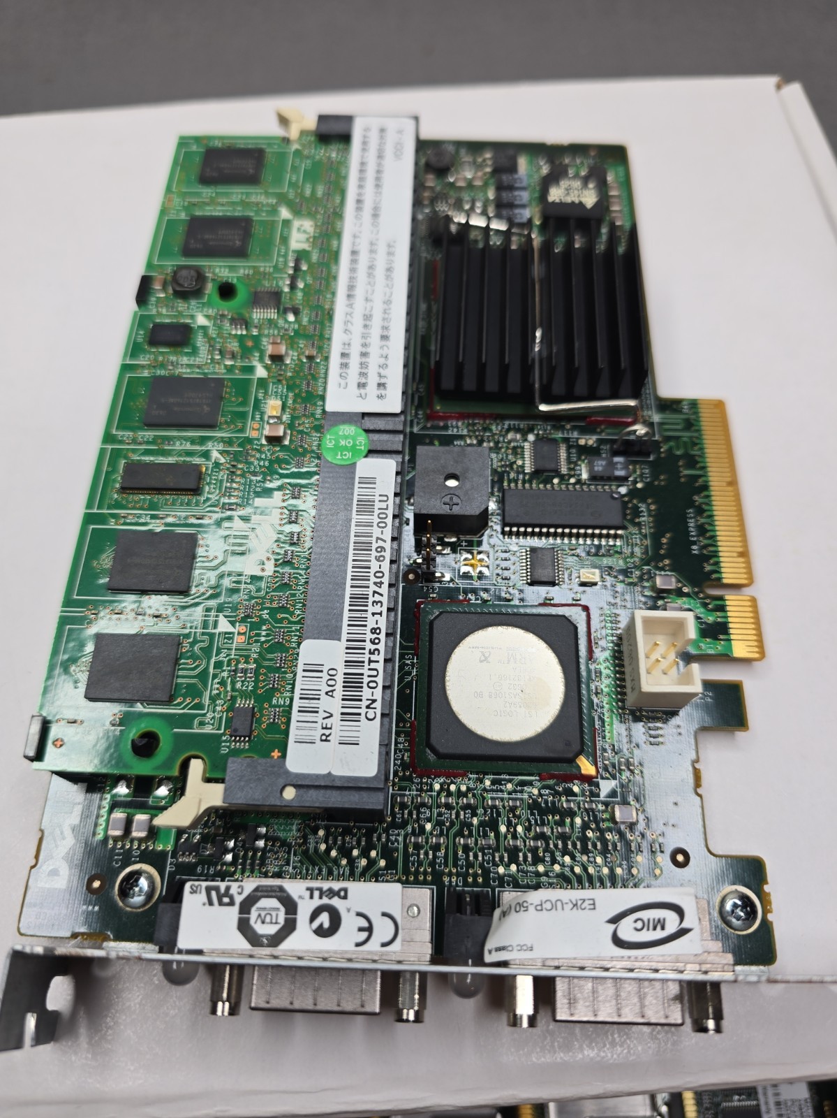 Controller Dell 0UT568 Perc 5/E 256MB Sas Pcie