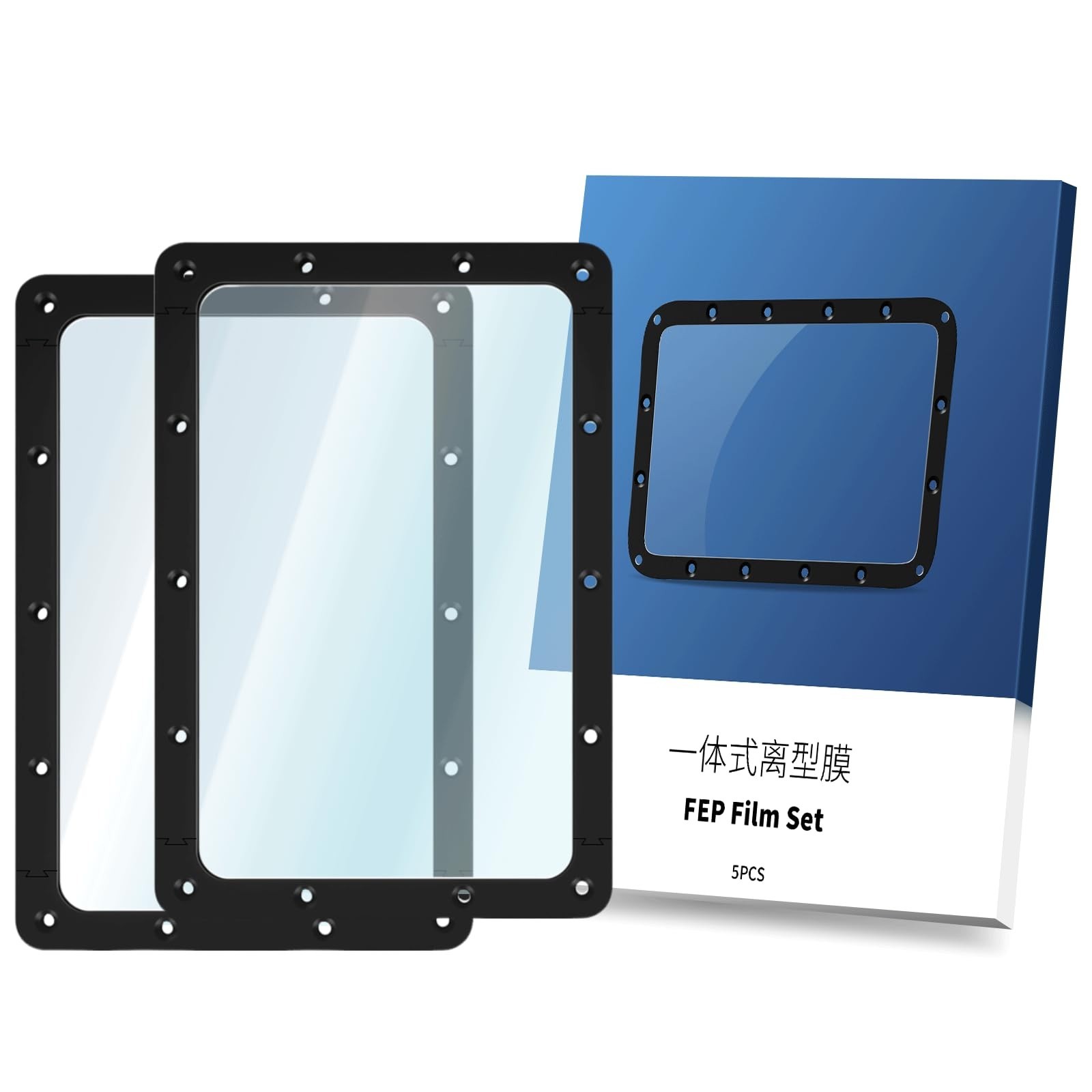 2PCS FEP Release Films for 3D Printers - Compatible with Mono 2K/4K, Ultra, D2 -