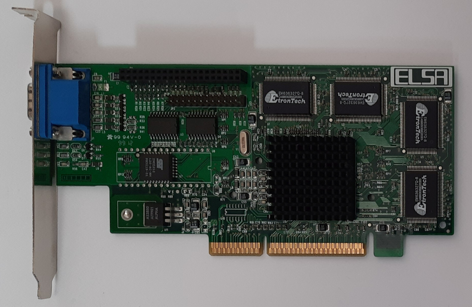 ELSA Victory II-A16 AGP Graphics Card (3dfx Voodoo Banshee, 16MB, Retro, 1998)