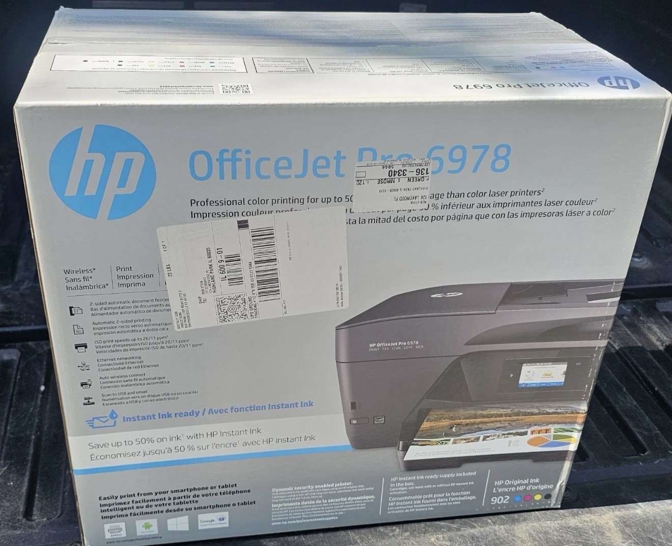 Brand New HP Officejet Pro 6978 Wireless All-in-one Color Inkjet Printer