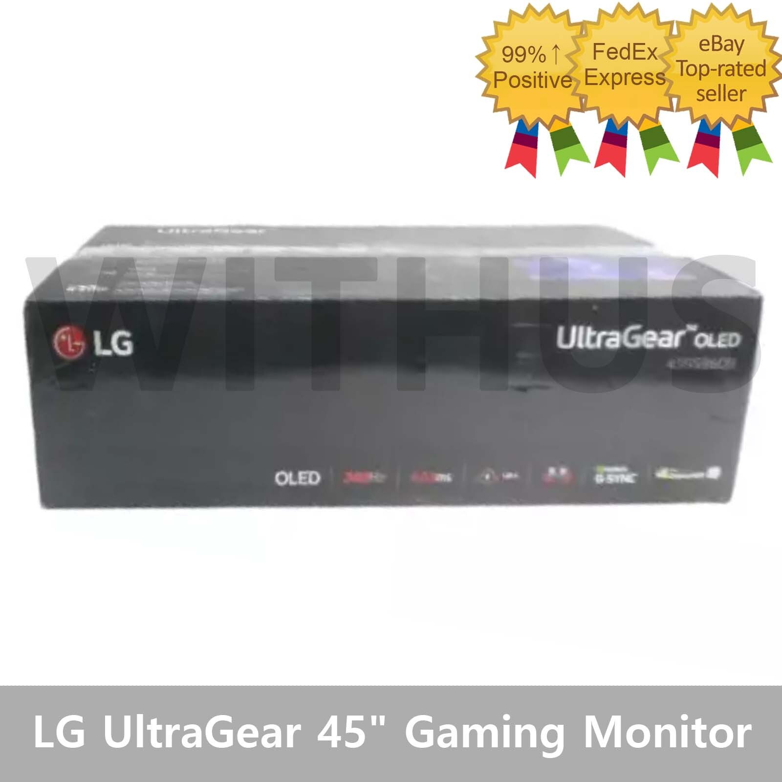 LG 45GS96QB Ultra Gear 45" OLED Curved Gaming Monitor 240Hz 21:9 800R 0.03ms GtG