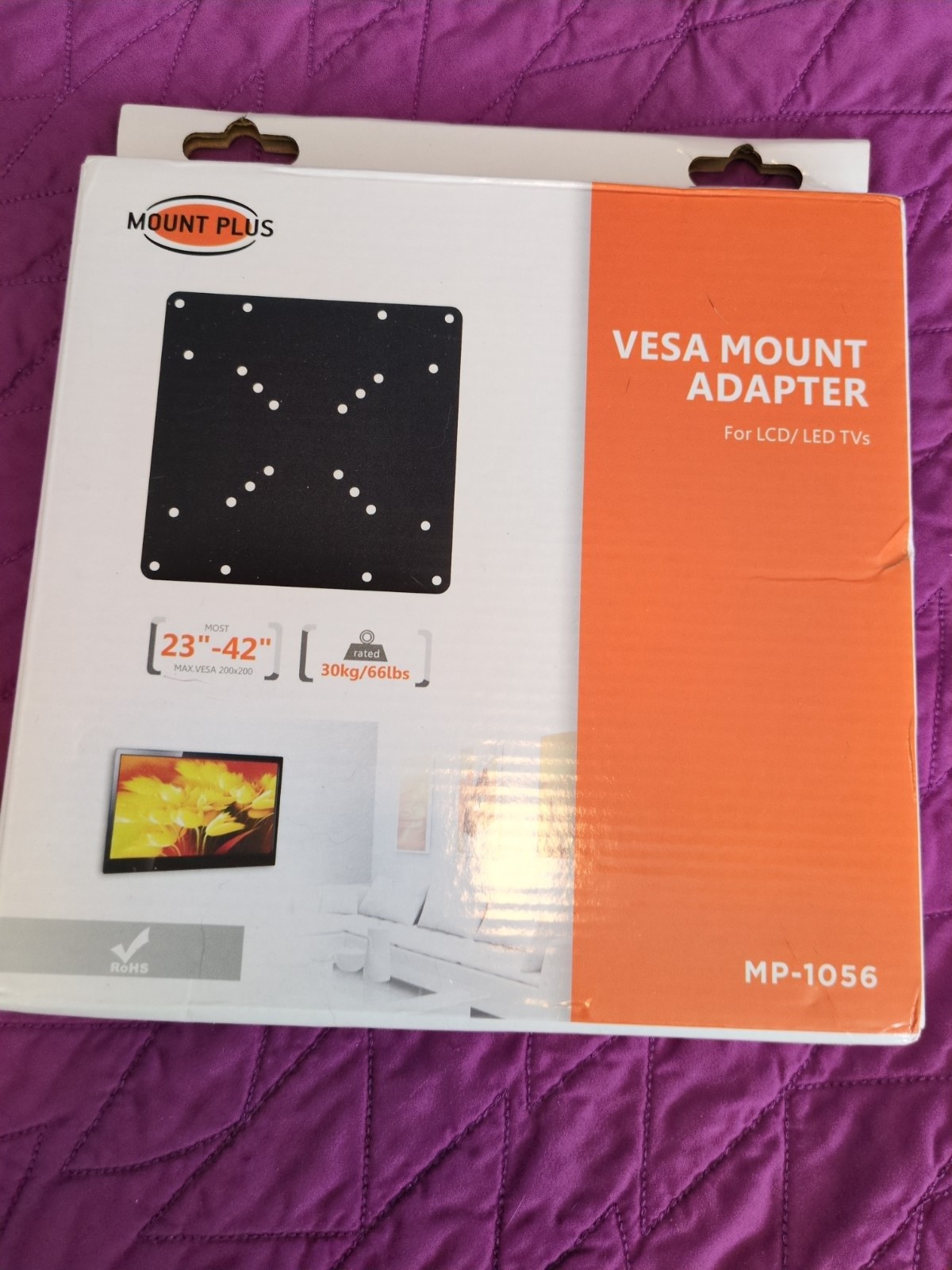 VESA Mount Adapter 23 - 42" Flat Panel TV/Monitor