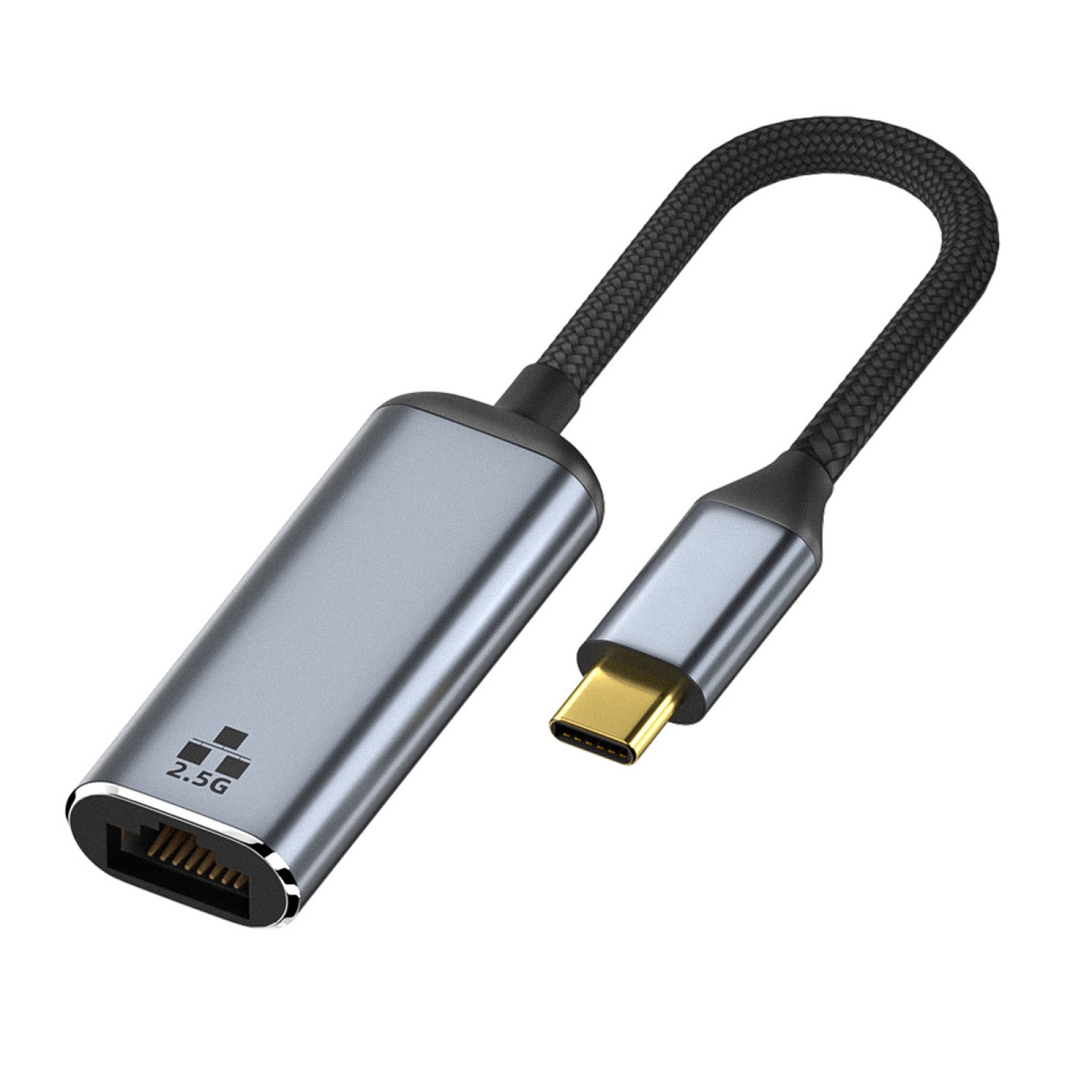 2500Mbps Type C to RJ45 Ethernet Adapter 10/100/1000M 2.5Gb USB Gigabit A
