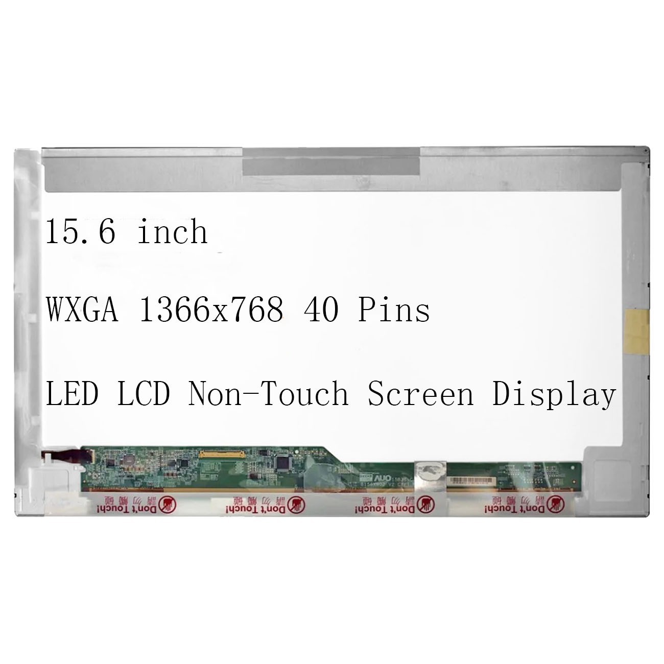15.6" for ASUS K53SD K50I 1366x768 40 Pin LED LCD Non-Touch Screen Display Panel