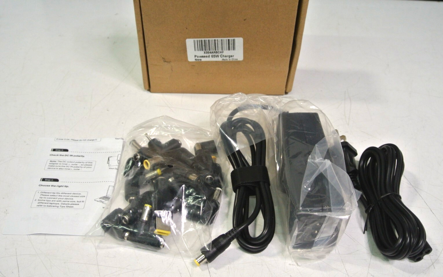 Powseed 65W Universal Laptop Charger for Dell HP Asus Acer Samsung Toshiba...